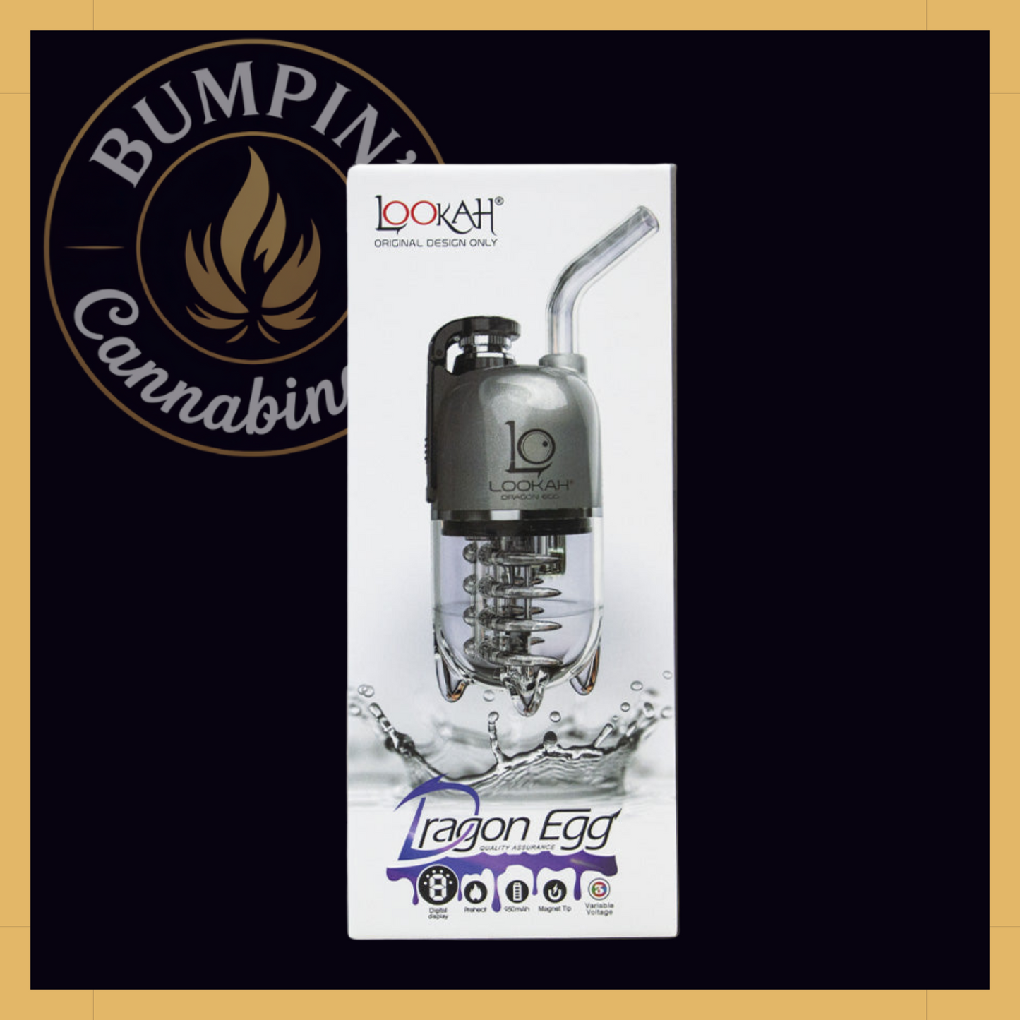Lookah Dragon Egg | Portable E-Rig for Concentrates