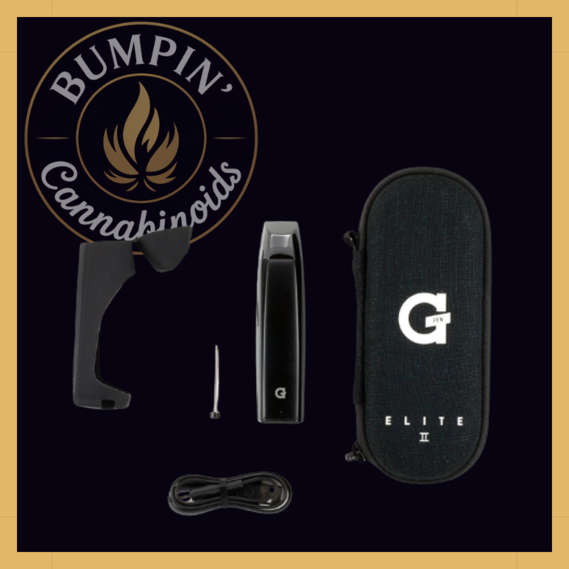 G Pen Elite II – Advanced Portable Dry Herb Vaporizer - Bumpin' Cann