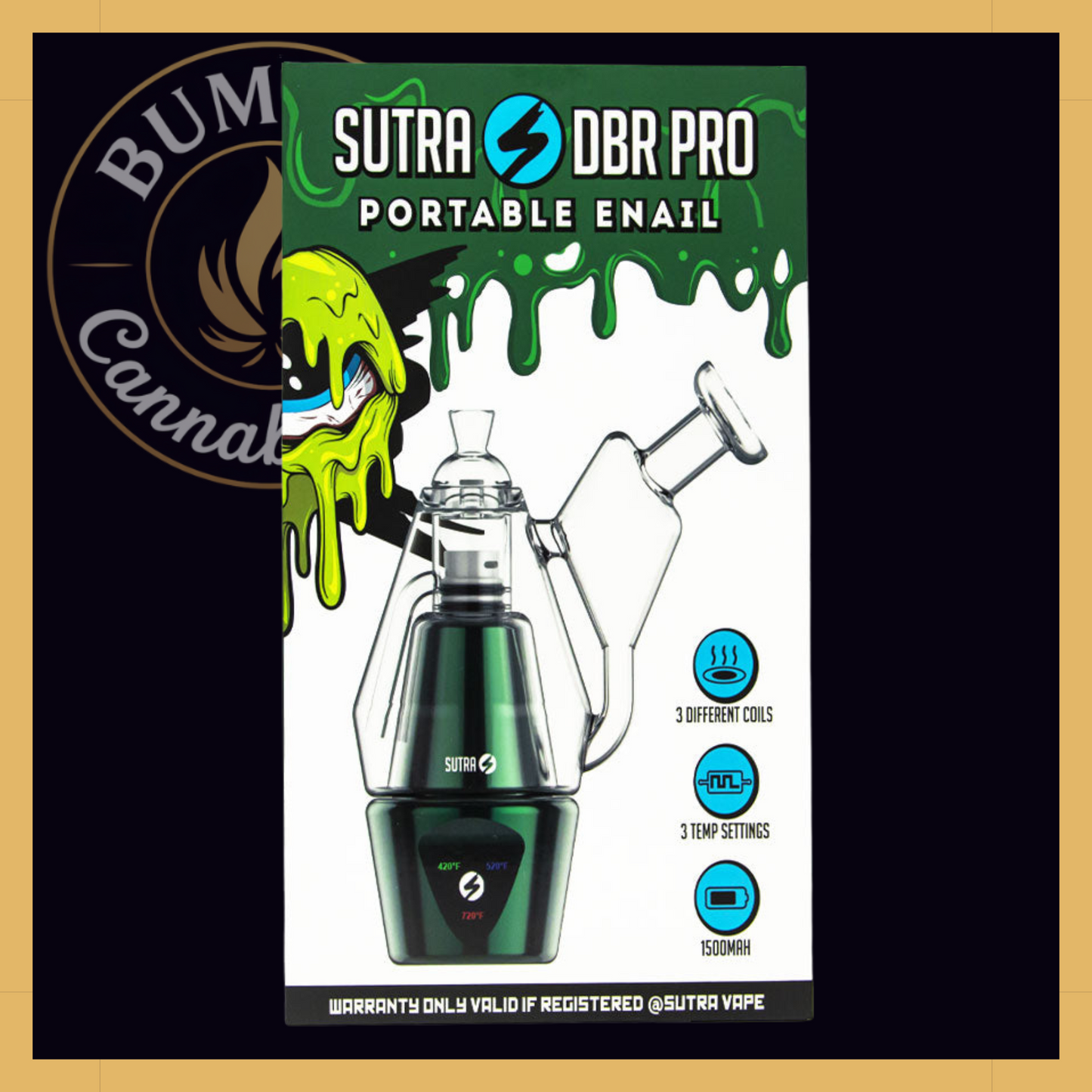 Sutra Vape DBR Pro | Portable E-Rig for Concentrates