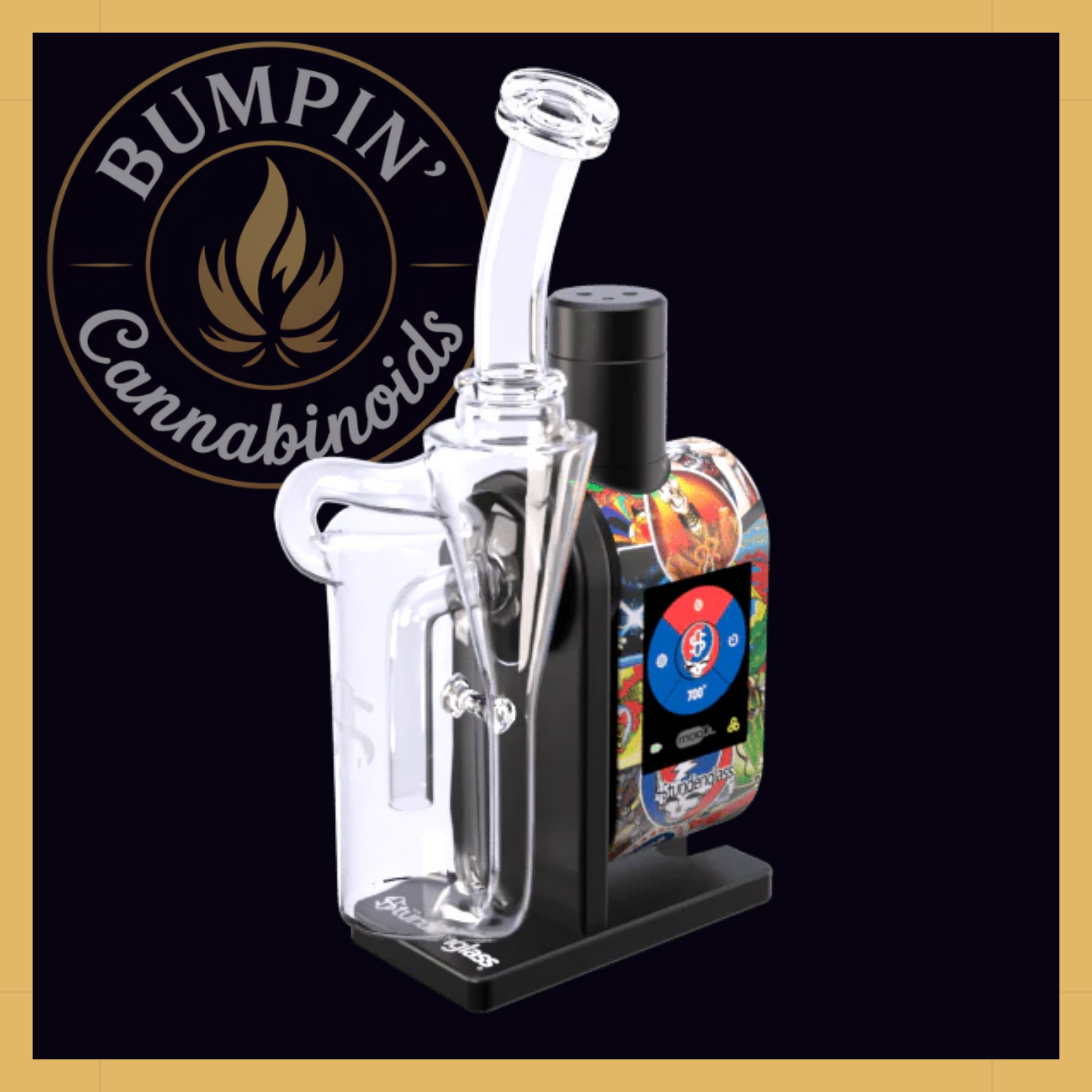 Modül Dok Recycler Glass – Premium Borosilicate Recycler - Bumpin' Cann