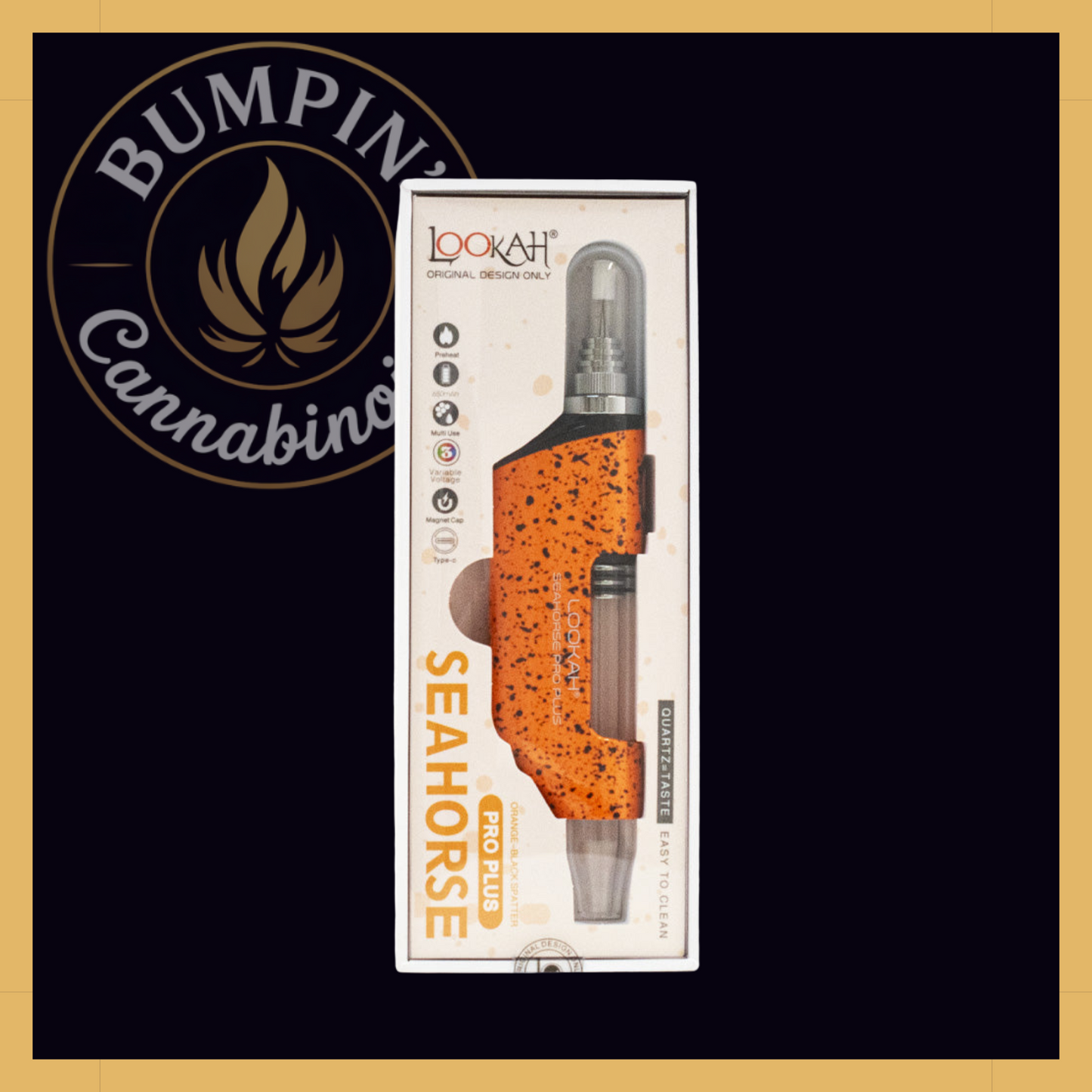 Seahorse Pro Plus Nectar Collector - Edition Spatter | Lookah