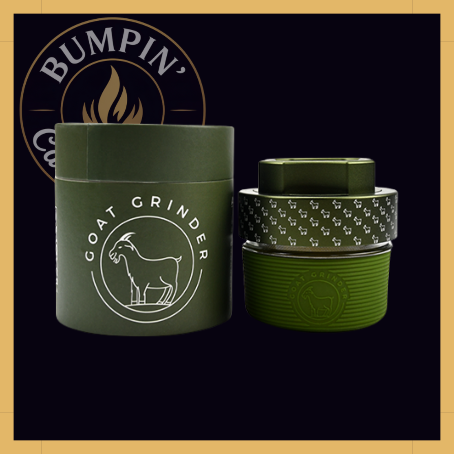 OG 4-Piece Aluminum Grinder (Repeat Pattern) - AITH v.I