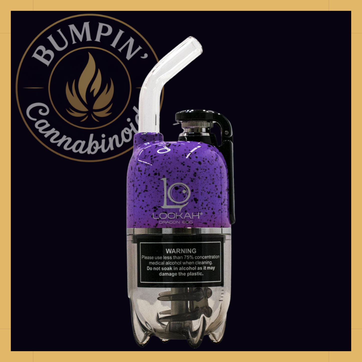 Lookah Dragon Egg Spatter Edition | Portable E-Rig for Concentrates