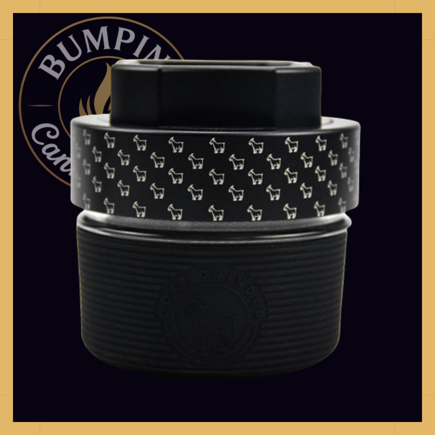 OG 4-Piece Aluminum Grinder (Repeat Pattern) - AITH v.I