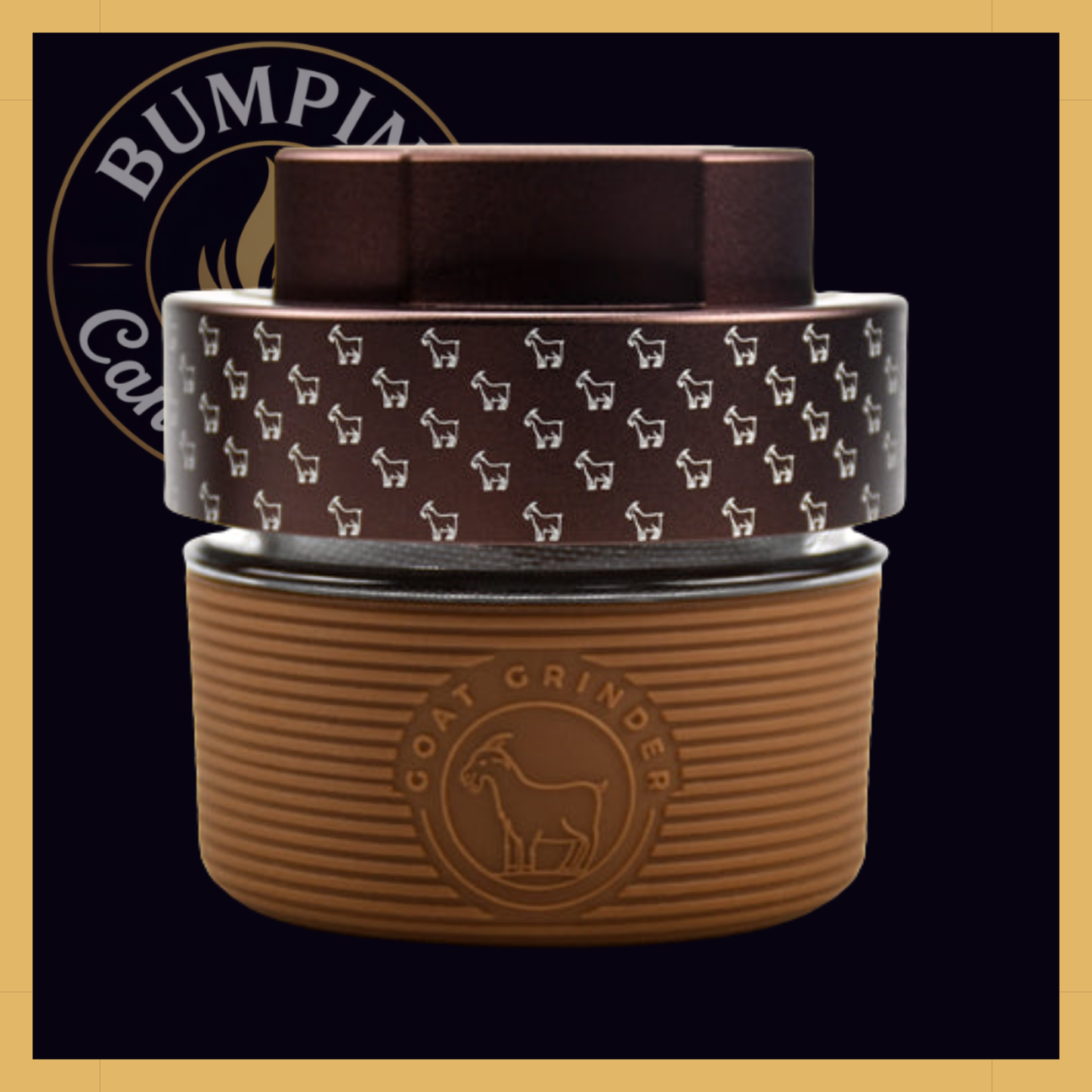 OG 4-Piece Aluminum Grinder (Repeat Pattern) - AITH v.I