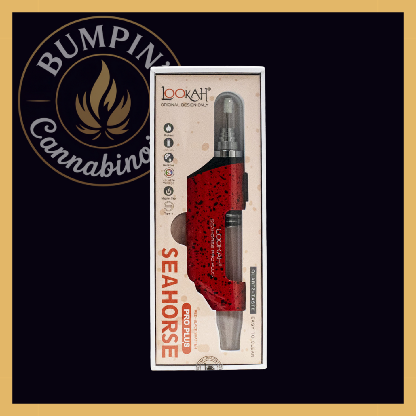 Seahorse Pro Plus Nectar Collector - Edition Spatter | Lookah