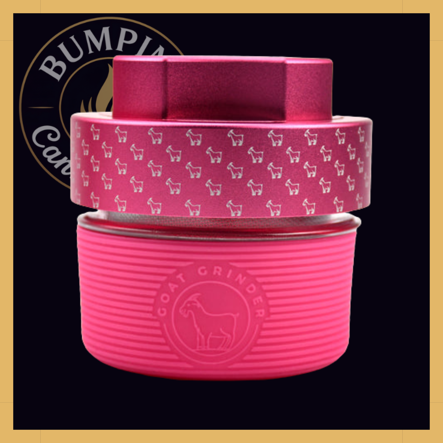 OG 4-Piece Aluminum Grinder (Repeat Pattern) - AITH v.I