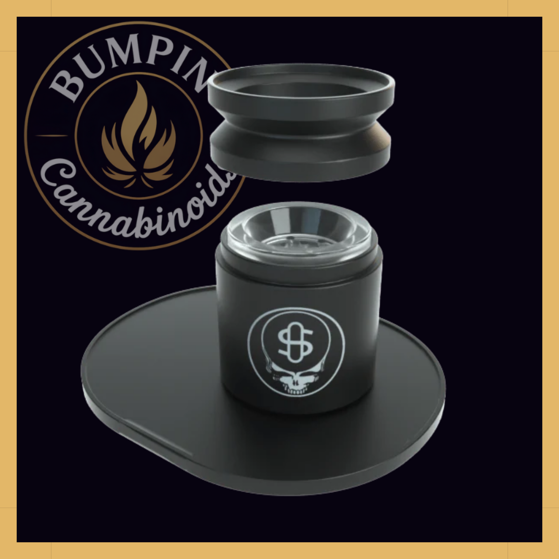 Stündenglass Gravity Infuser – 360° Rotating Glass Hookah - Bumpin' Cann