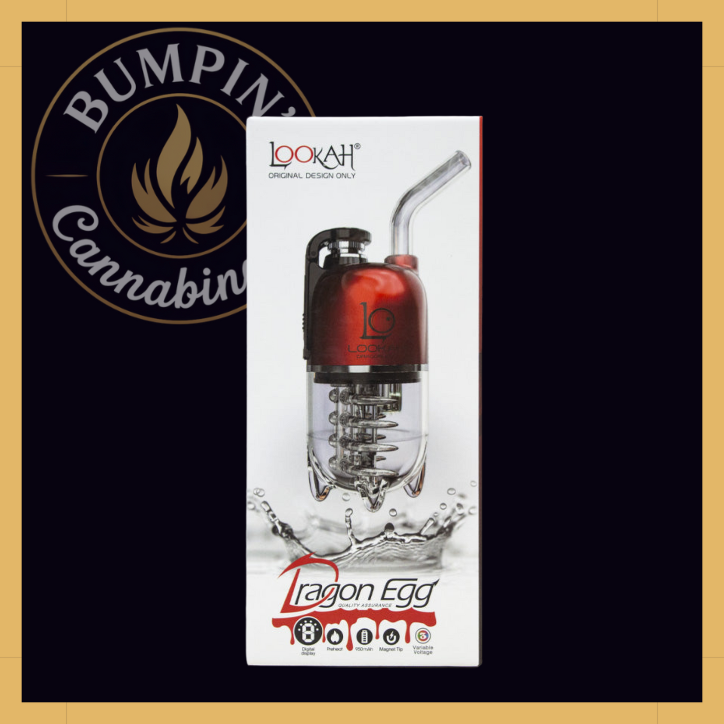 Lookah Dragon Egg | Portable E-Rig for Concentrates