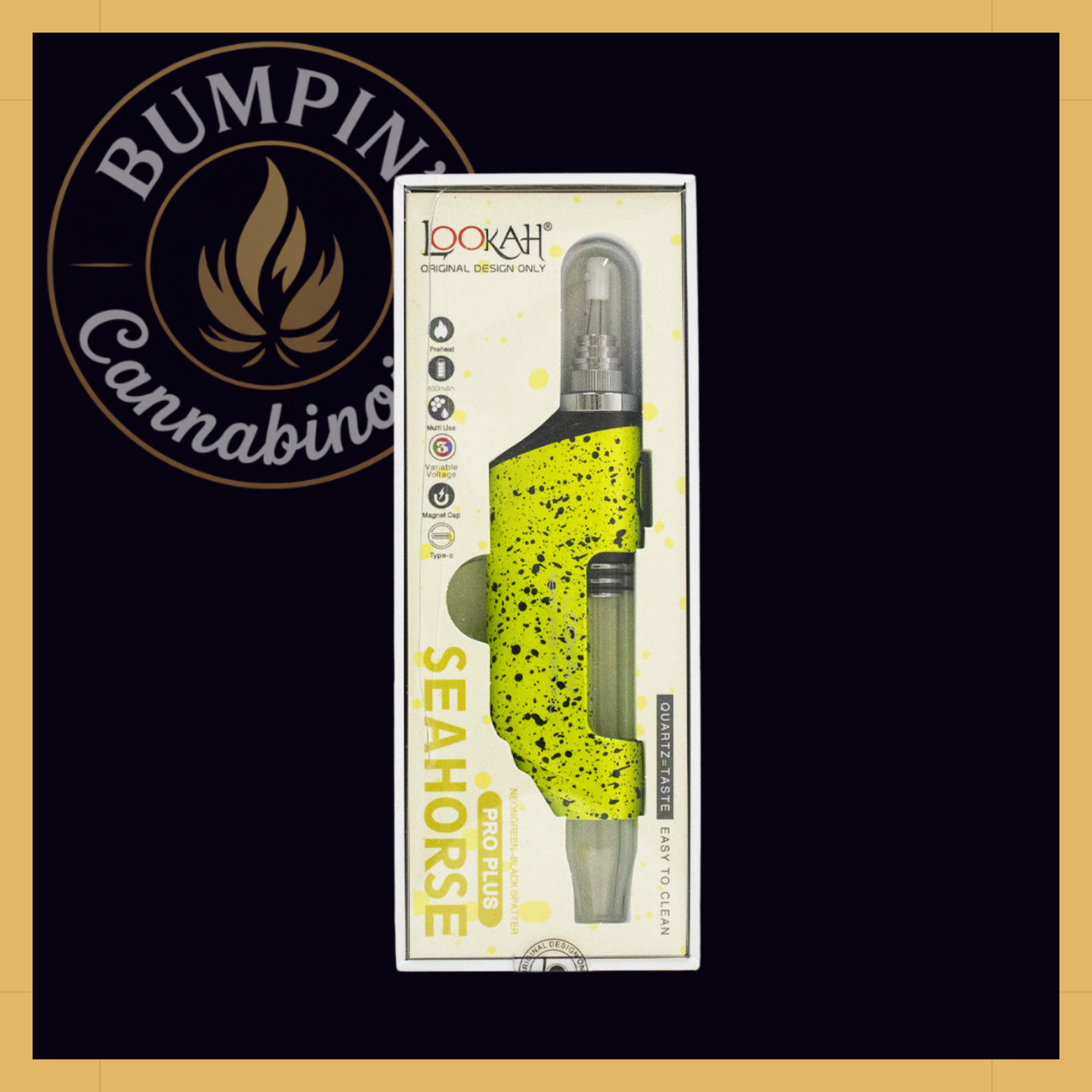 Seahorse Pro Plus Nectar Collector - Edition Spatter | Lookah