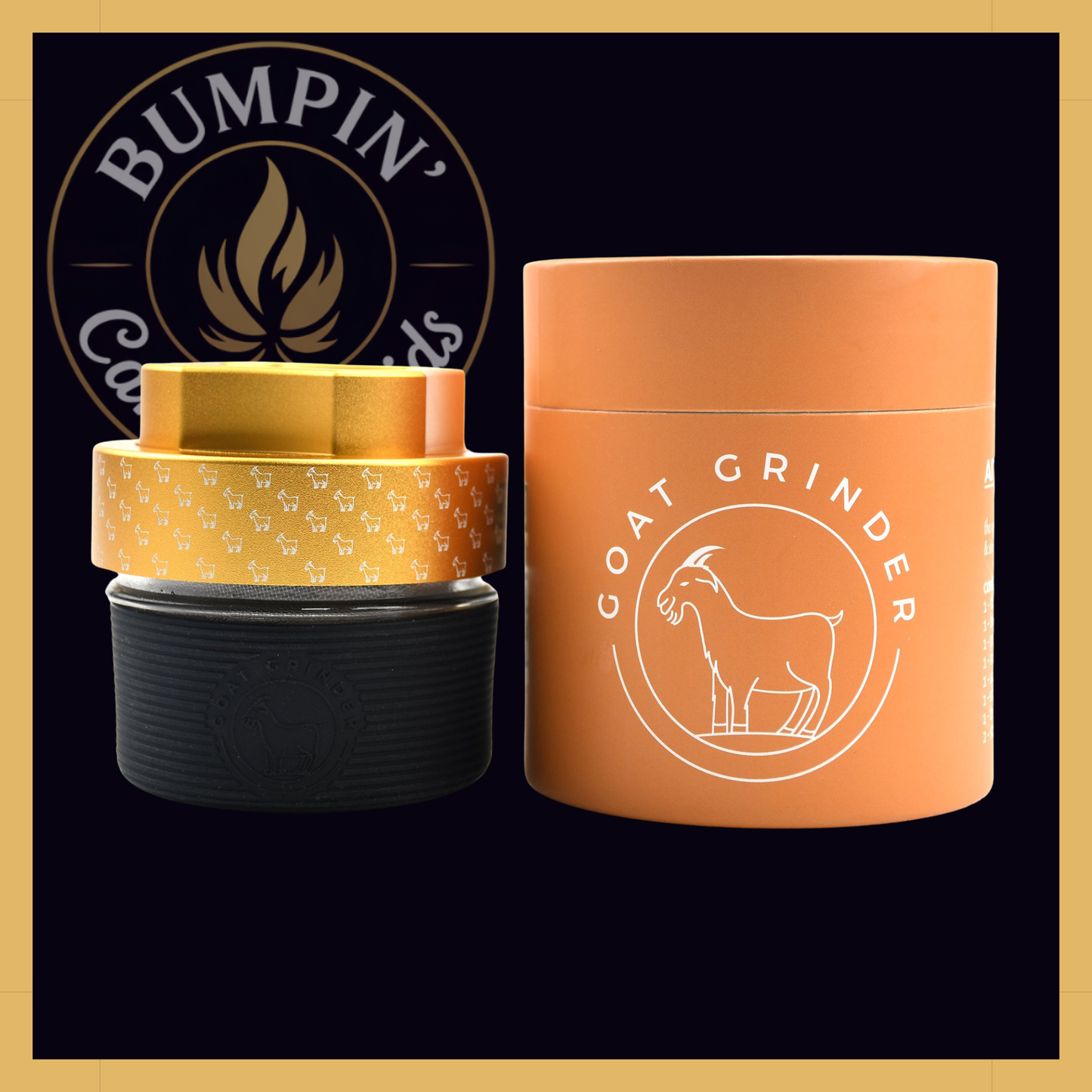OG 4-Piece Aluminum Grinder (Repeat Pattern) - AITH v.I