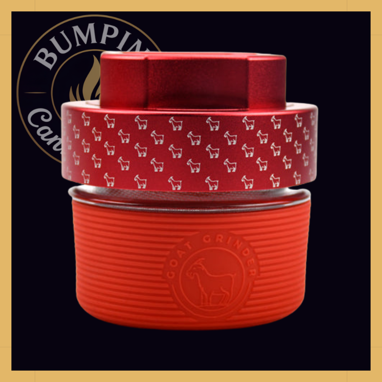 OG 4-Piece Aluminum Grinder (Repeat Pattern) - AITH v.I