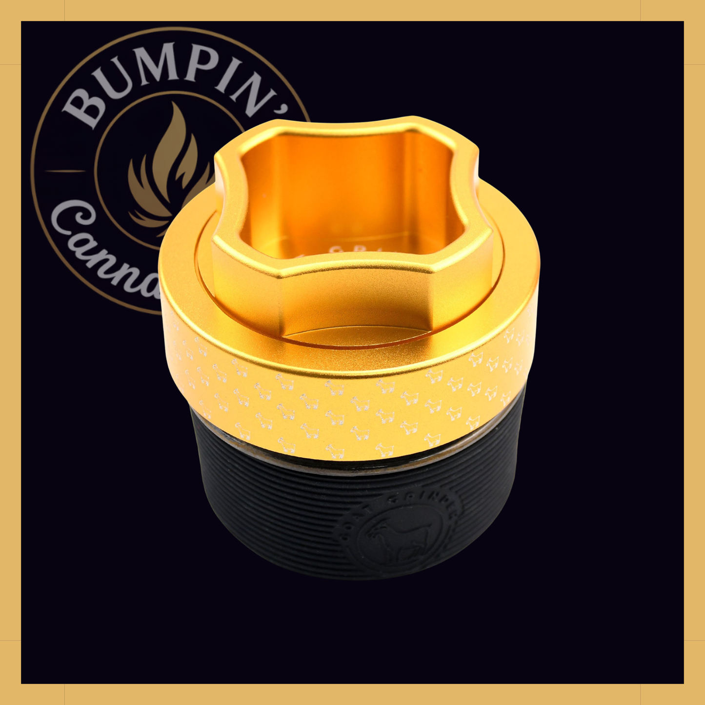 OG 4-Piece Aluminum Grinder (Repeat Pattern) - AITH v.I