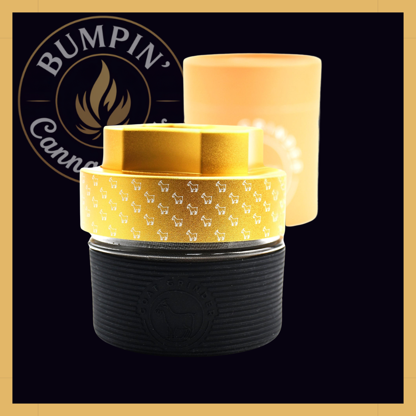 OG 4-Piece Aluminum Grinder (Repeat Pattern) - AITH v.I