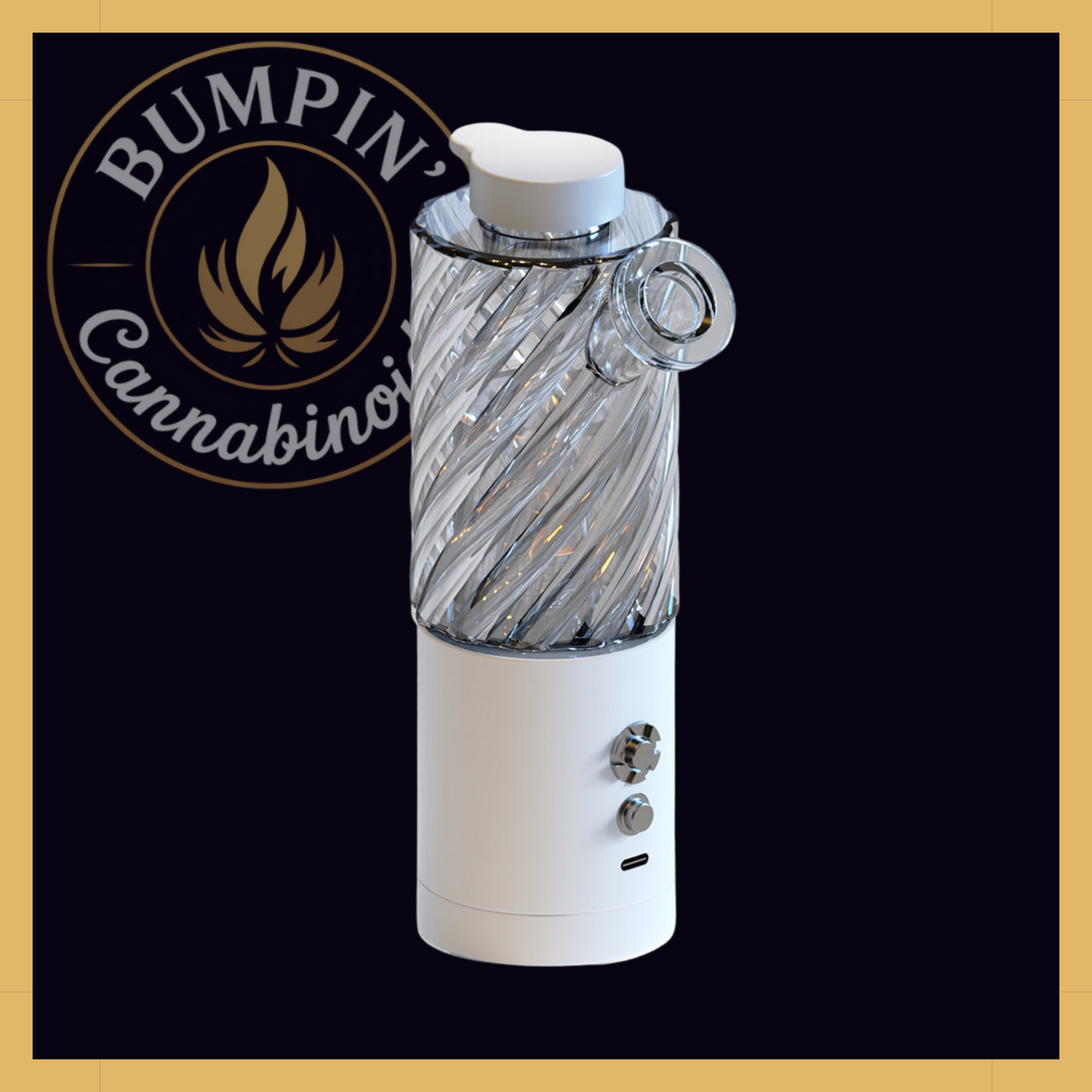 FunFuse e-Rig – Portable Electric Dab Rig with Glass Bubbler - Bumpin' Cann