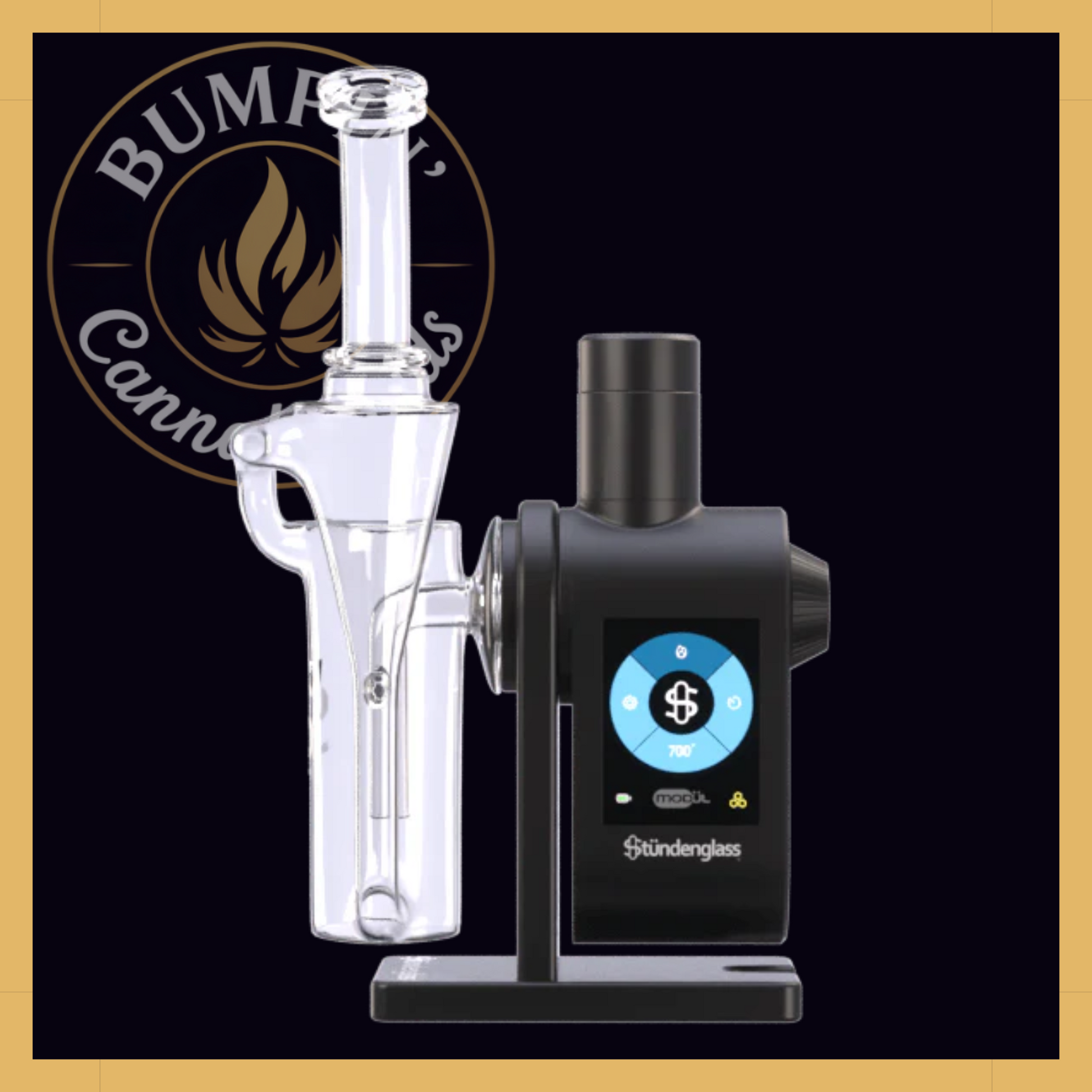 Modül Dok Recycler Glass – Premium Borosilicate Recycler - Bumpin' Cann