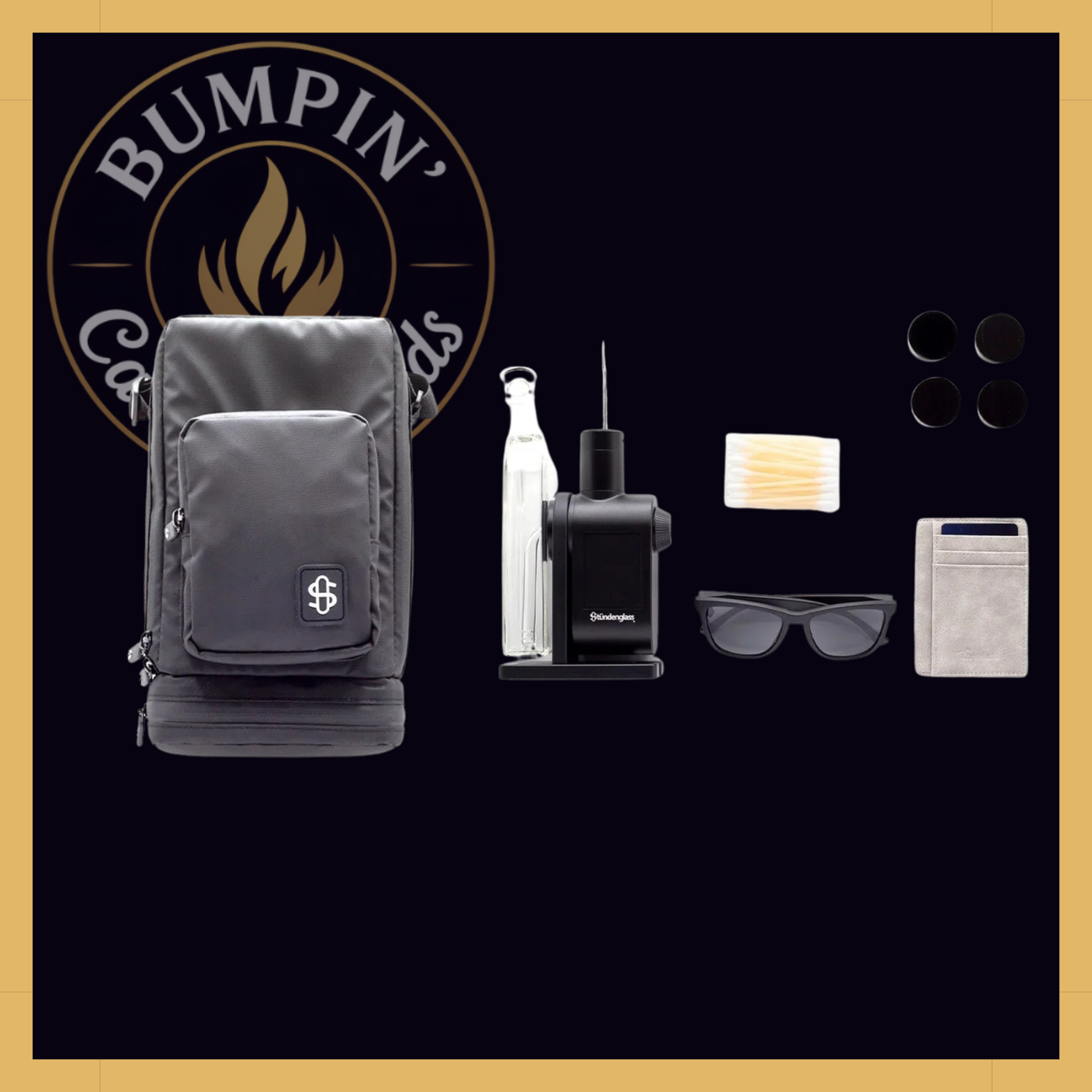 Stündenglass Modül Dok Soft Travel Bag - Bumpin' Cann