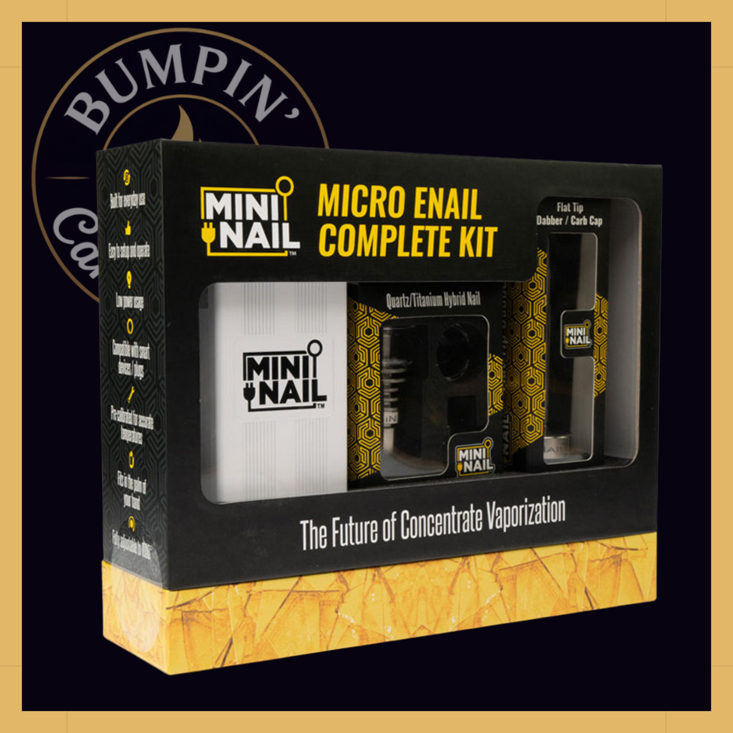Complete MiniNail Kit w/ XL Hybrid Nail