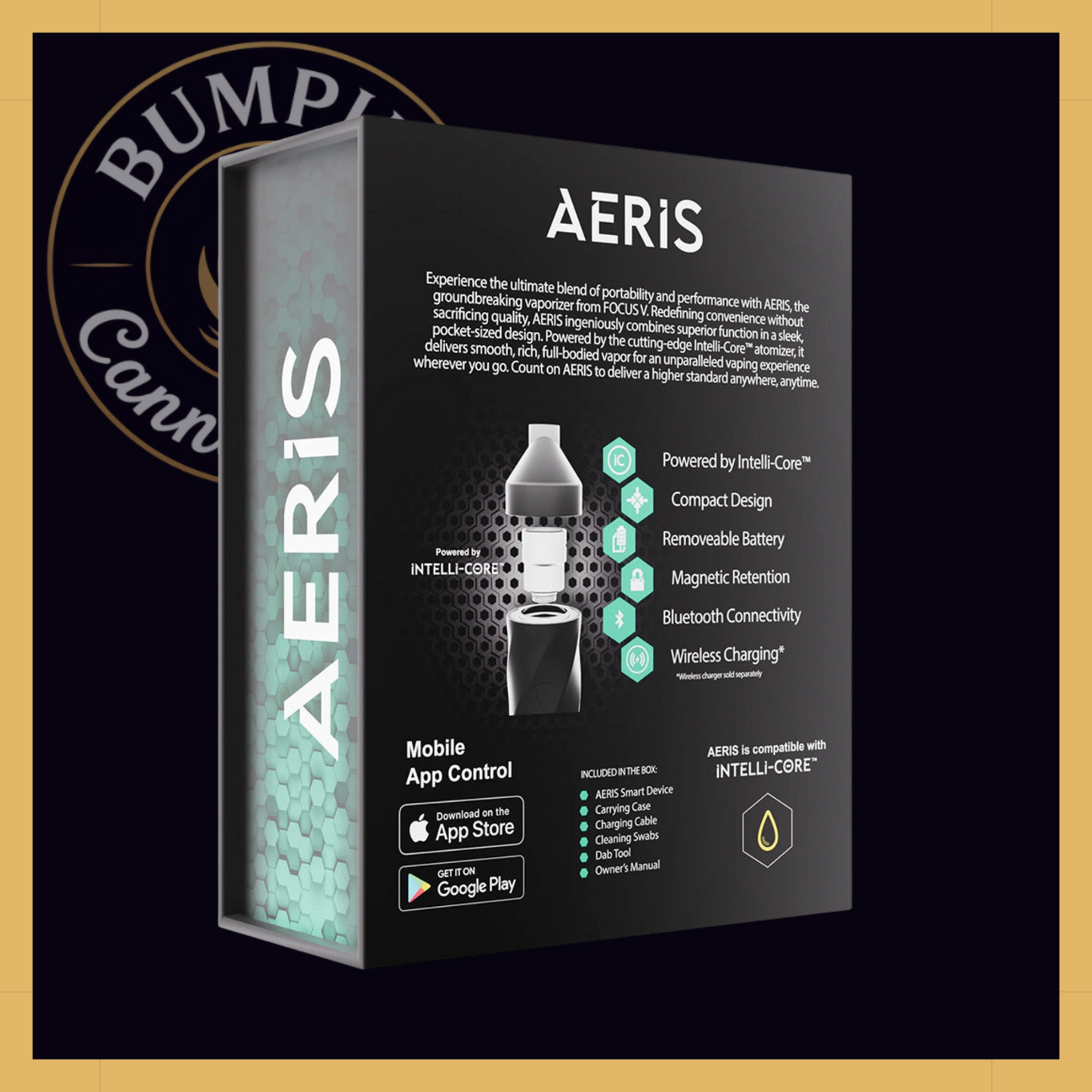 Focus V Aeris Portable Smart Vaporizer – Intelli-Core Heat - Bumpin' Cann