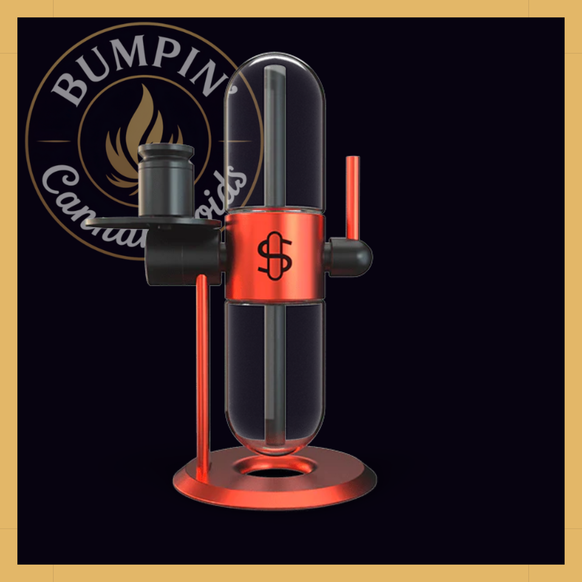Stündenglass Gravity Infuser – 360° Rotating Glass Hookah - Bumpin' Cann