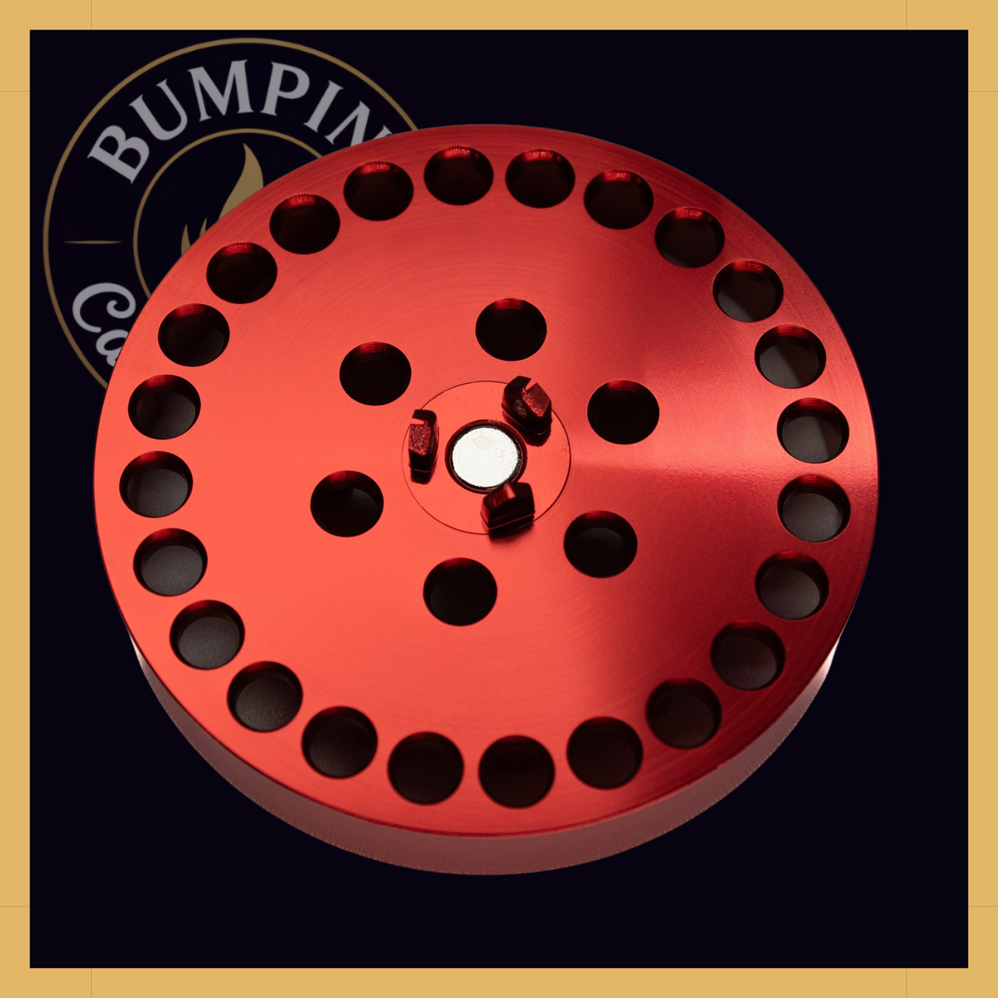 Odin Threadless Grinder – Cherry Red