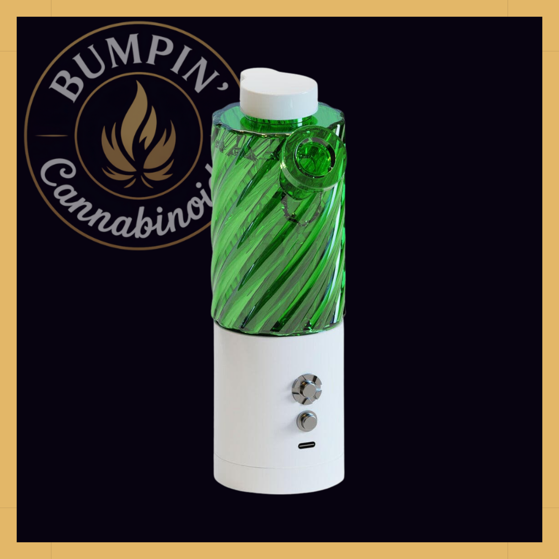 FunFuse e-Rig – Portable Electric Dab Rig with Glass Bubbler - Bumpin' Cann