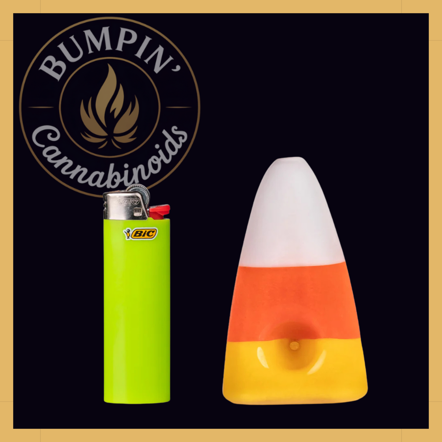 MJ Arsenal Candy Corn Pipe