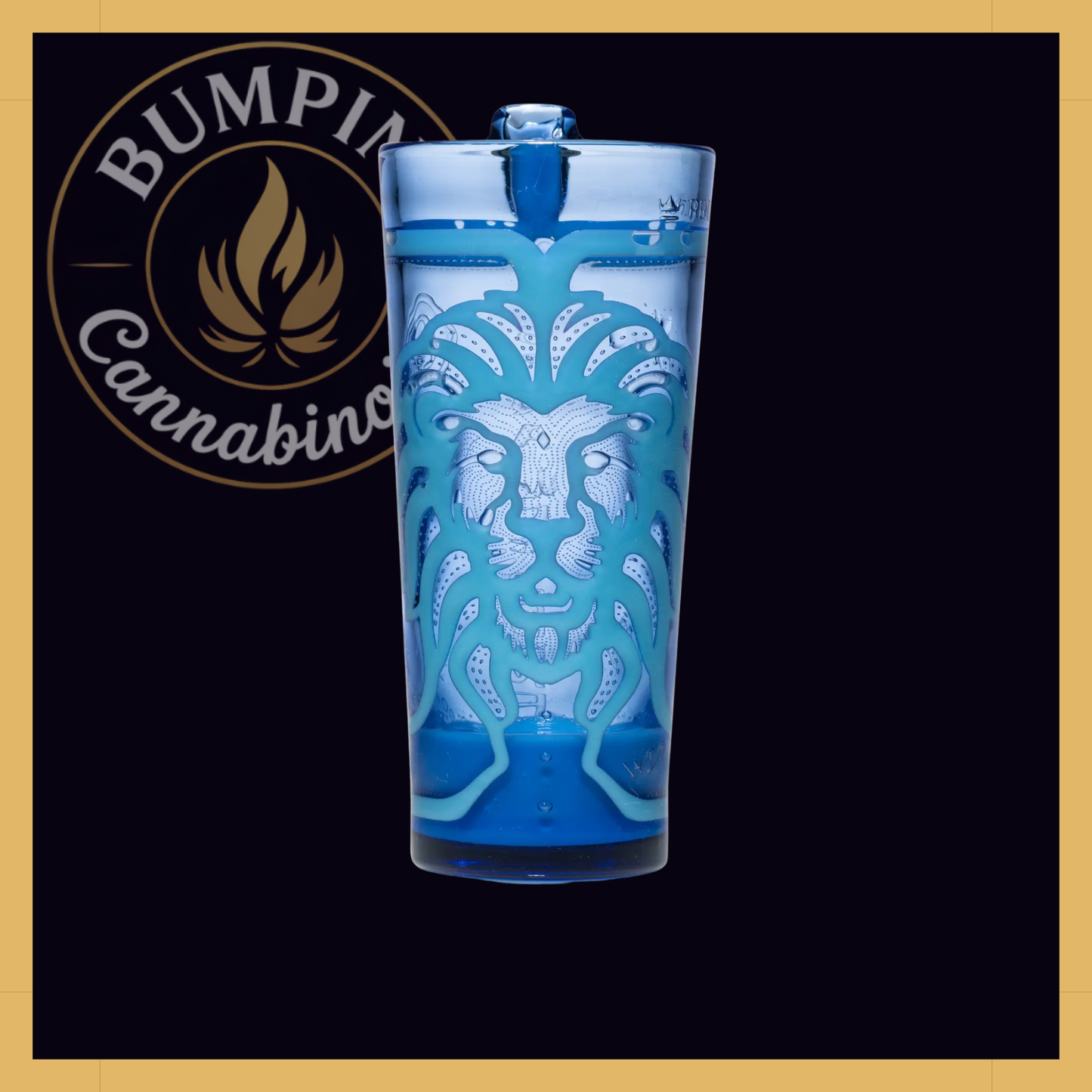 Brave One 7.5" Tall Tumbler | Milkyway Glass