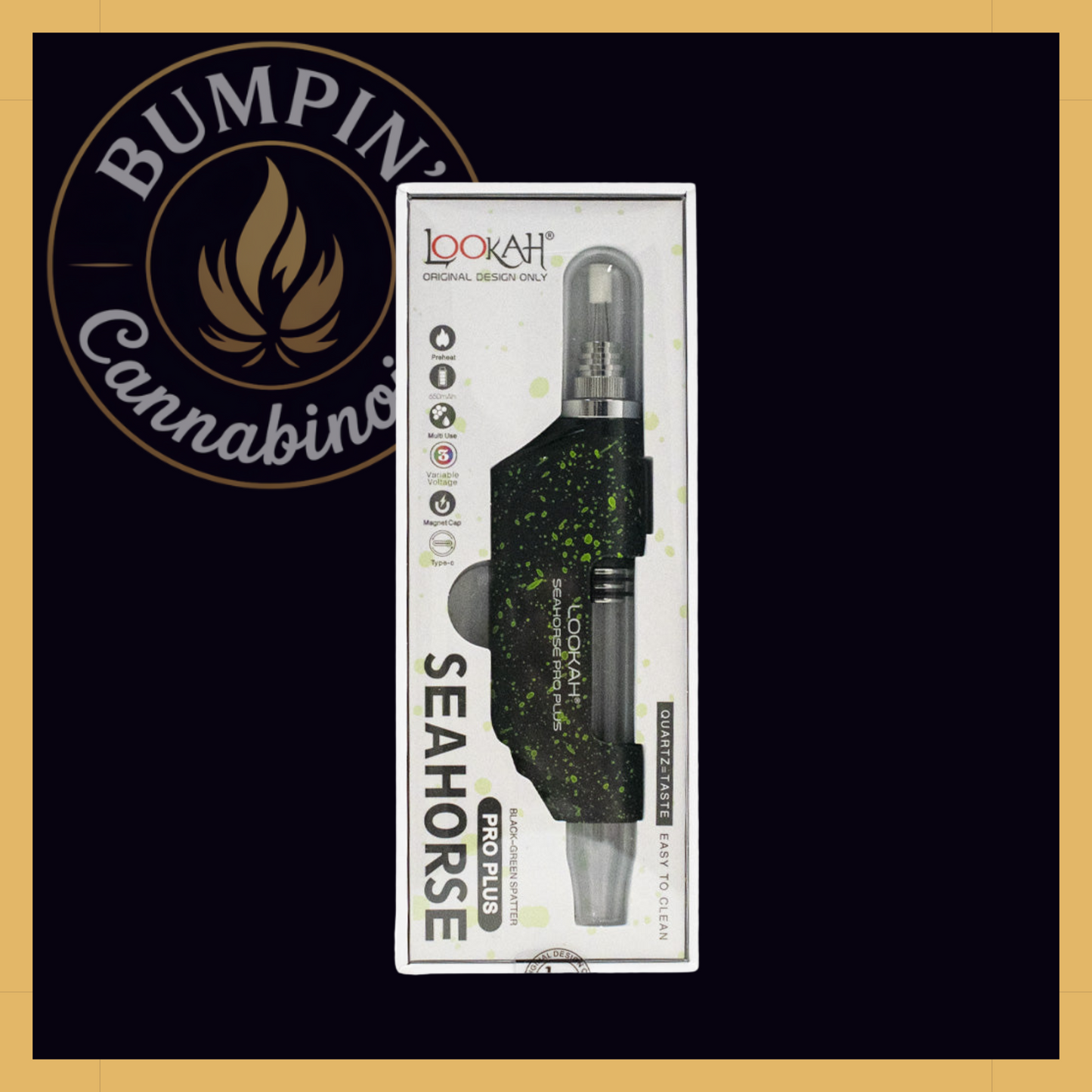 Seahorse Pro Plus Nectar Collector - Edition Spatter | Lookah