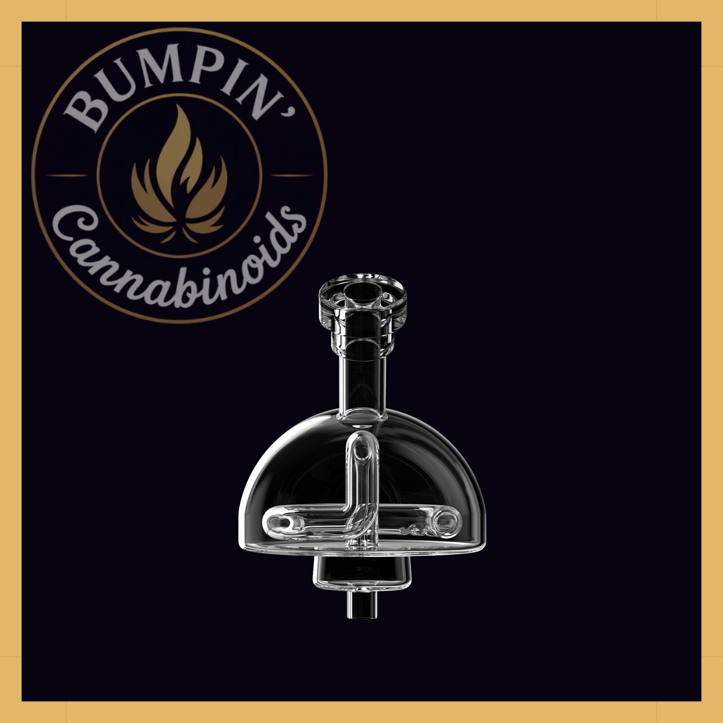 Dr. Dabber Boost Evo™ Hemisphere Glass Attachment - Bumpin' Cann
