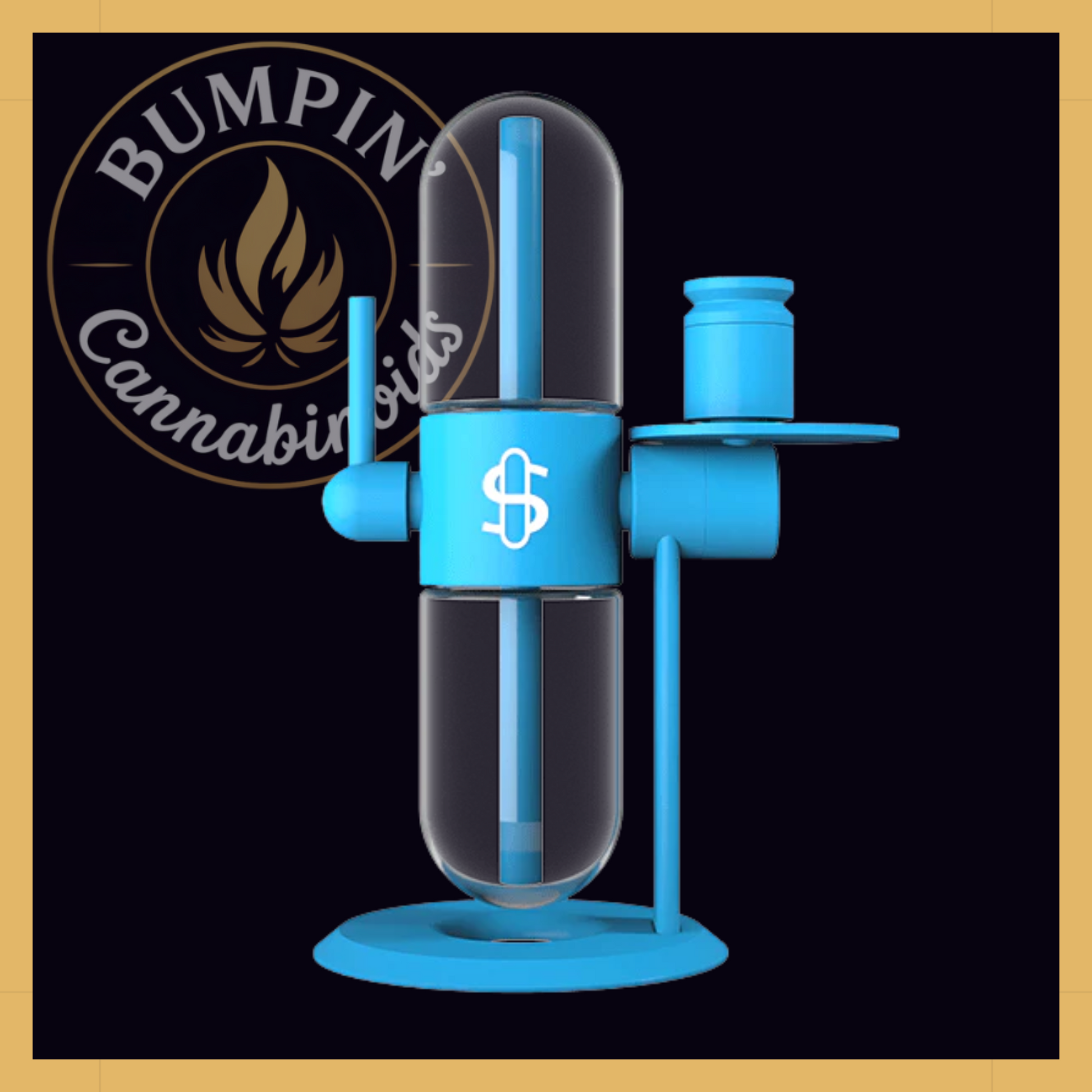 Stündenglass Gravity Infuser – 360° Rotating Glass Hookah - Bumpin' Cann