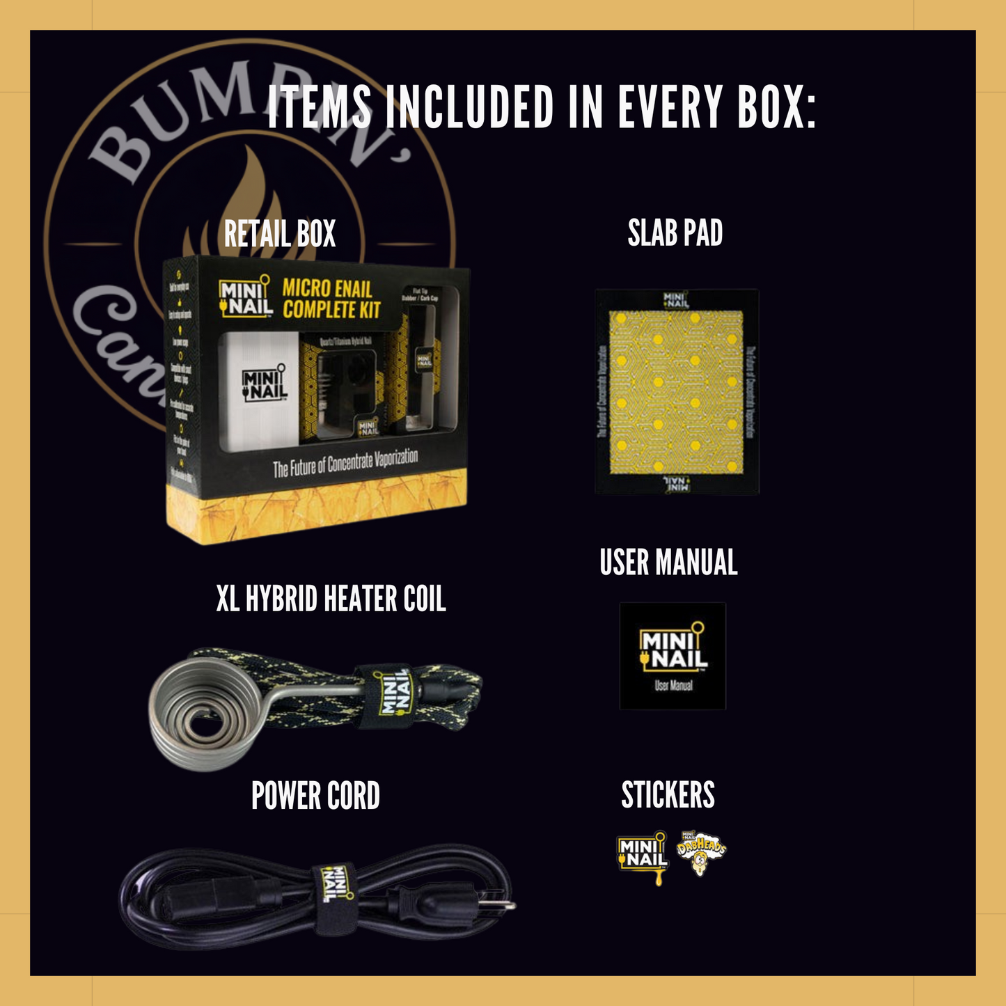 Complete MiniNail Kit w/ XL Hybrid Nail