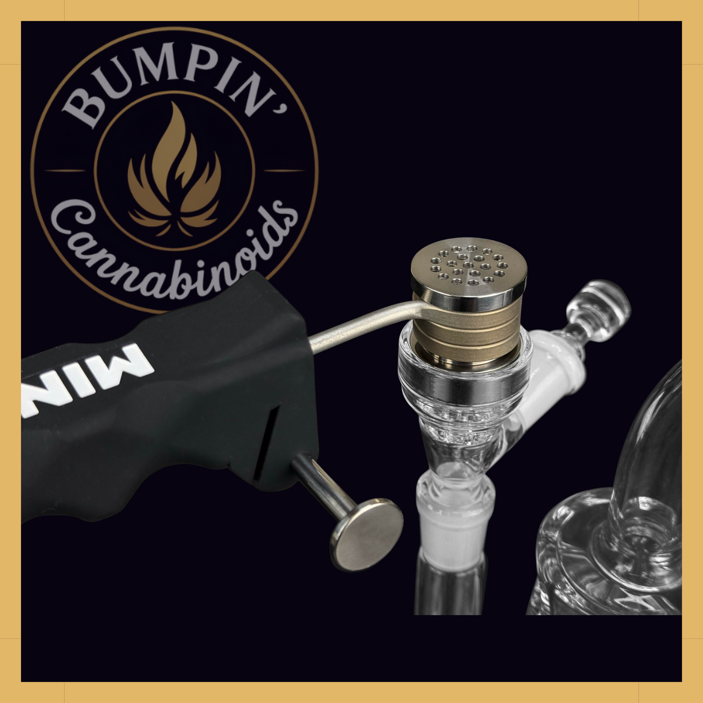 MiniNail Flower Wand Ball Vape – Precision Dry Herb Vaporizer - Bumpin' Cann