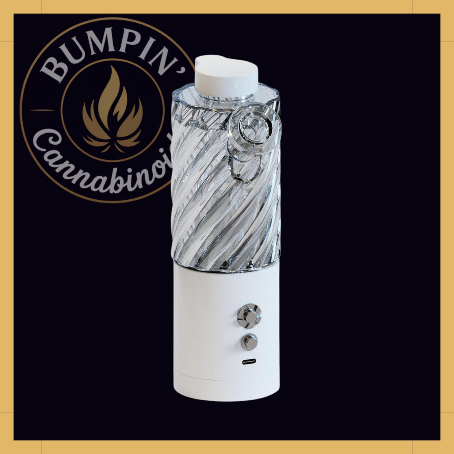 FunFuse e-Rig – Portable Electric Dab Rig with Glass Bubbler - Bumpin' Cann