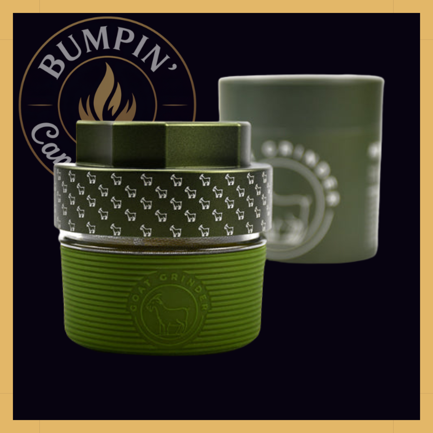 OG 4-Piece Aluminum Grinder (Repeat Pattern) - AITH v.I