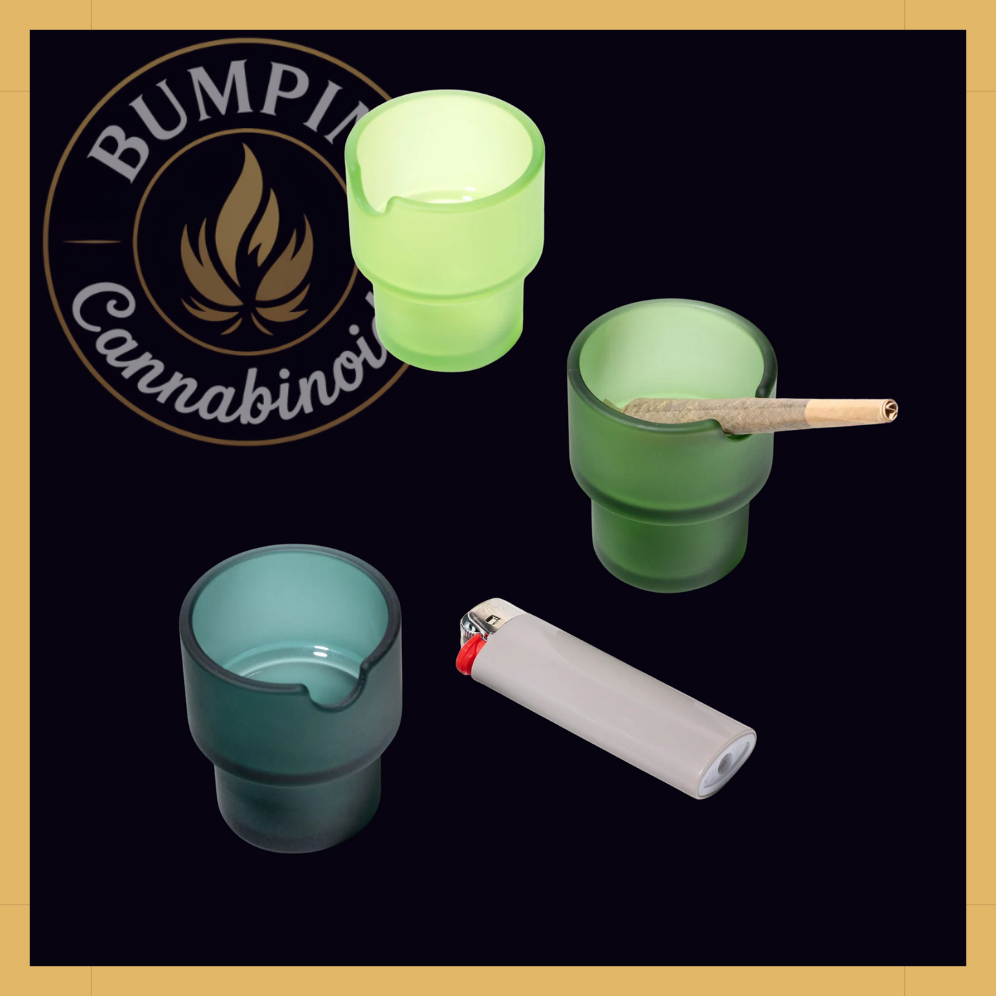 NWTN Home Flower Pots Ashtray Set