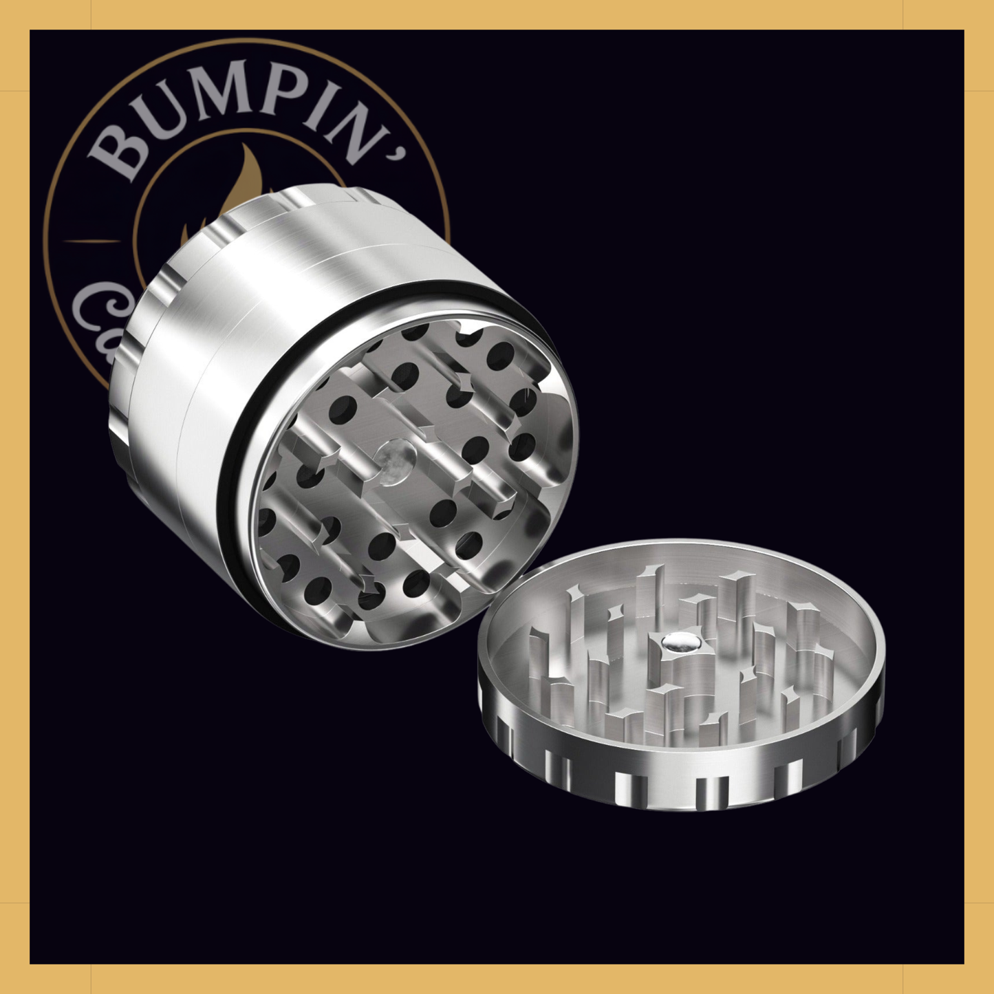 Draken Stainless Steel Grinder