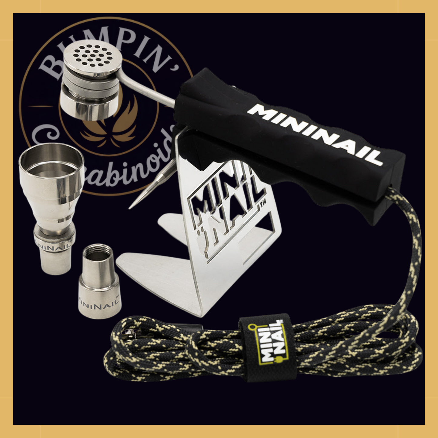 MiniNail Flower Wand Ball Vape – Precision Dry Herb Vaporizer - Bumpin' Cann
