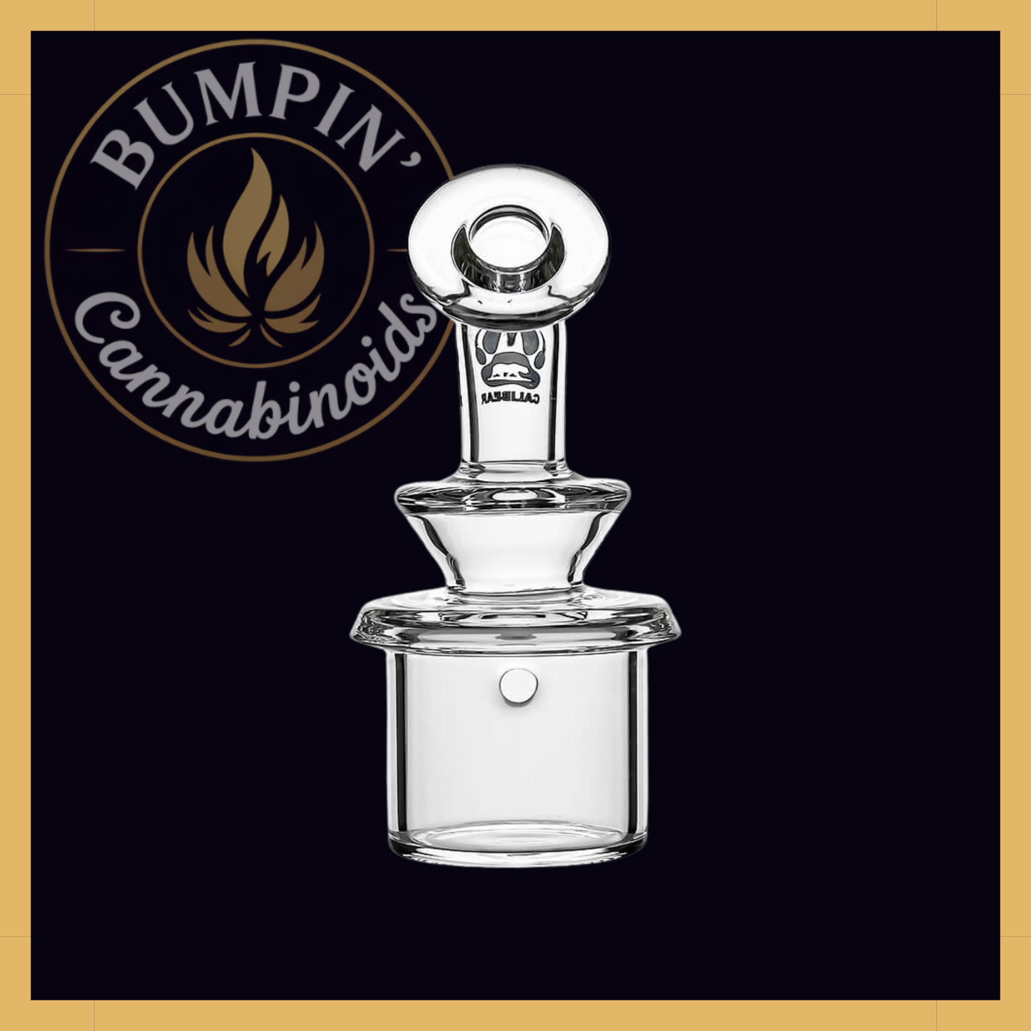 CLASSIC DRY GLASS ATTACHMENT FOR DR.DABBER SWITCH 2 | CALIBEAR