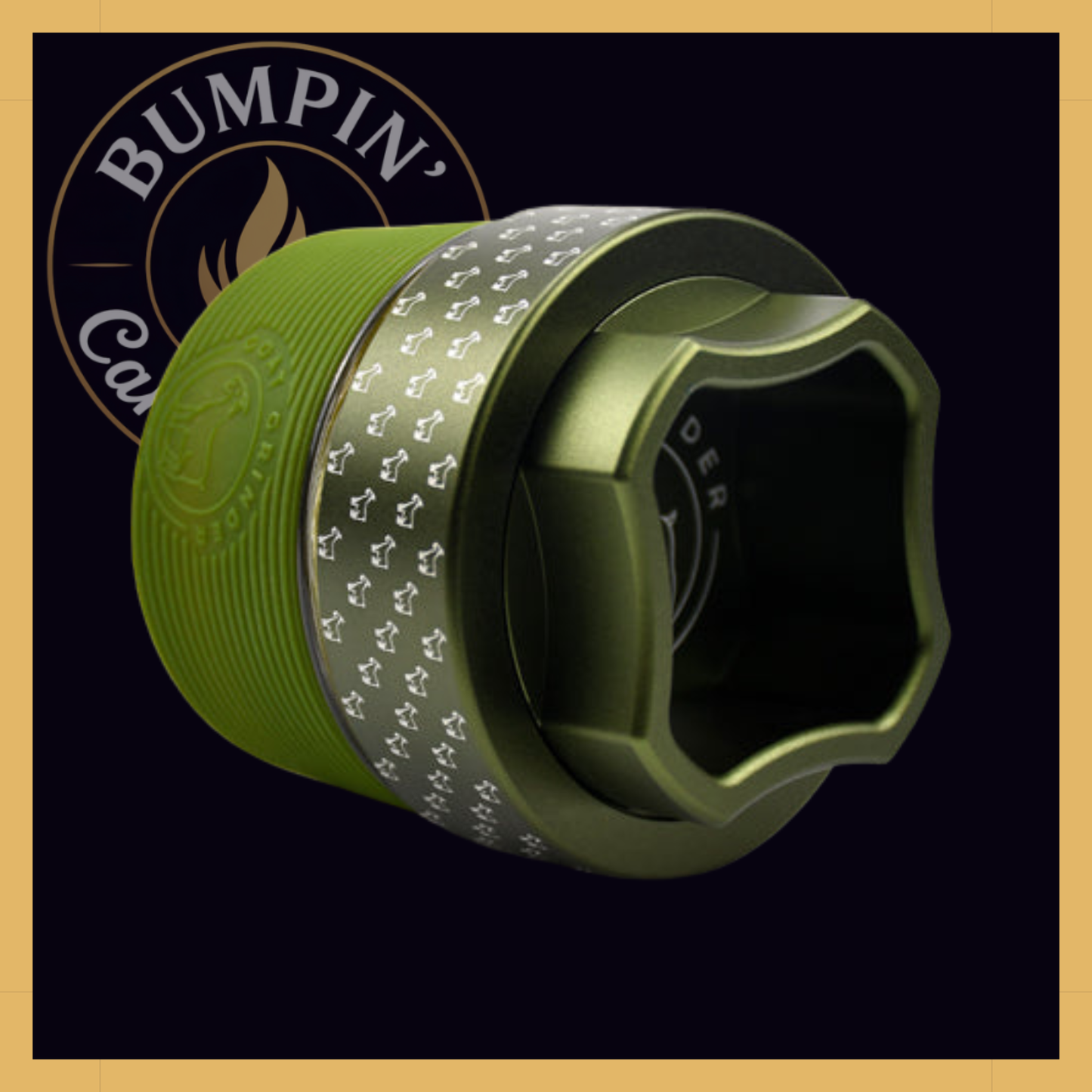 OG 4-Piece Aluminum Grinder (Repeat Pattern) - AITH v.I