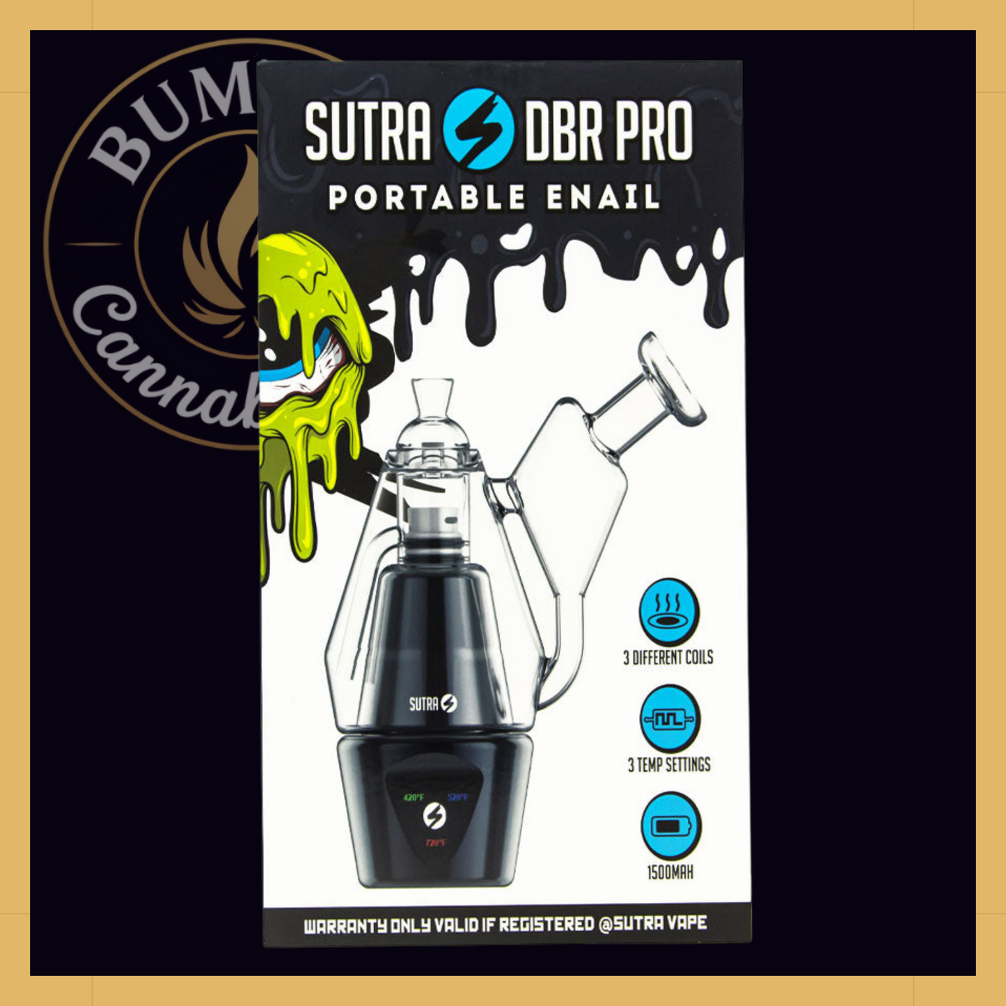 Sutra Vape DBR Pro | Portable E-Rig for Concentrates