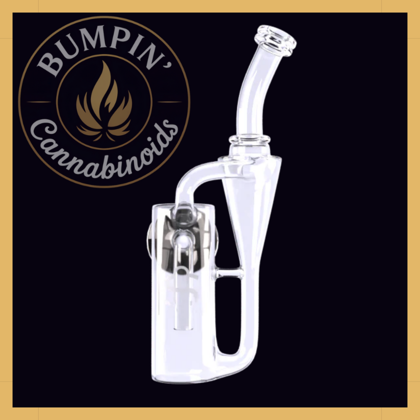 Modül Dok Recycler Glass – Premium Borosilicate Recycler - Bumpin' Cann