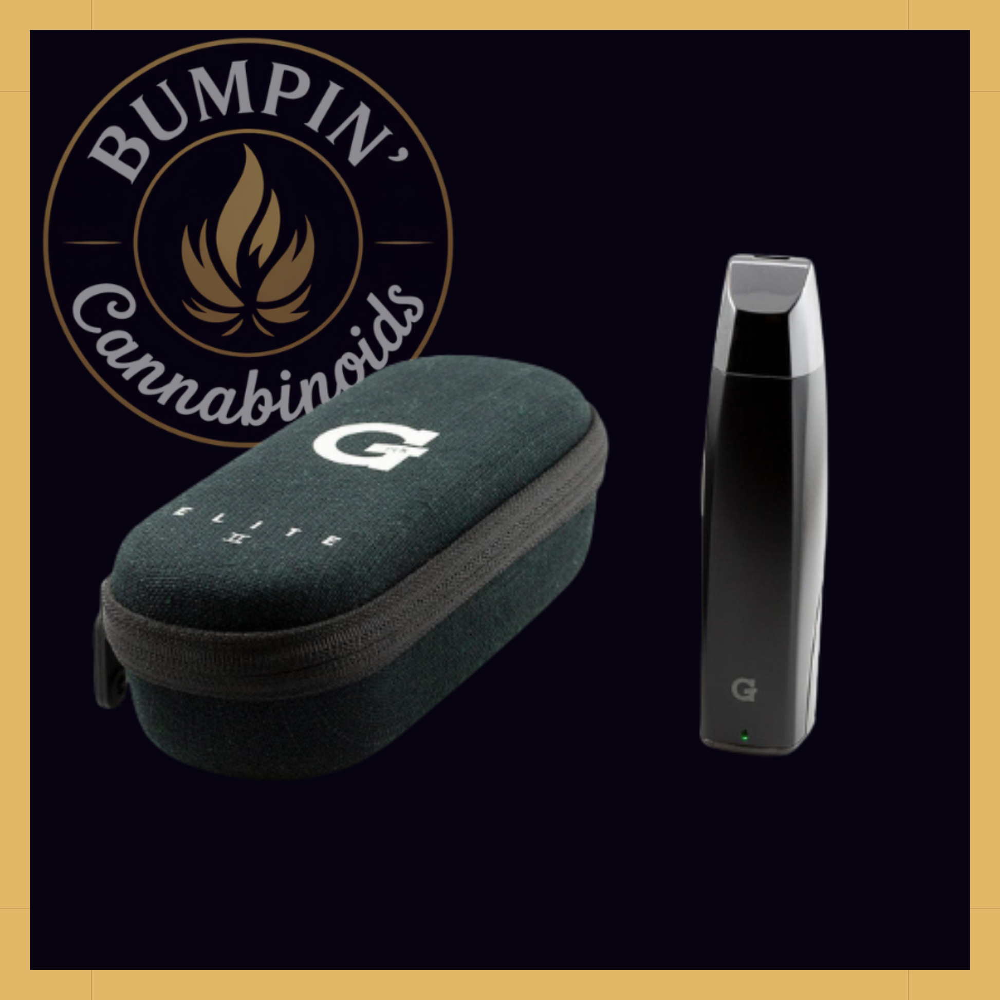 G Pen Elite II – Advanced Portable Dry Herb Vaporizer - Bumpin' Cann