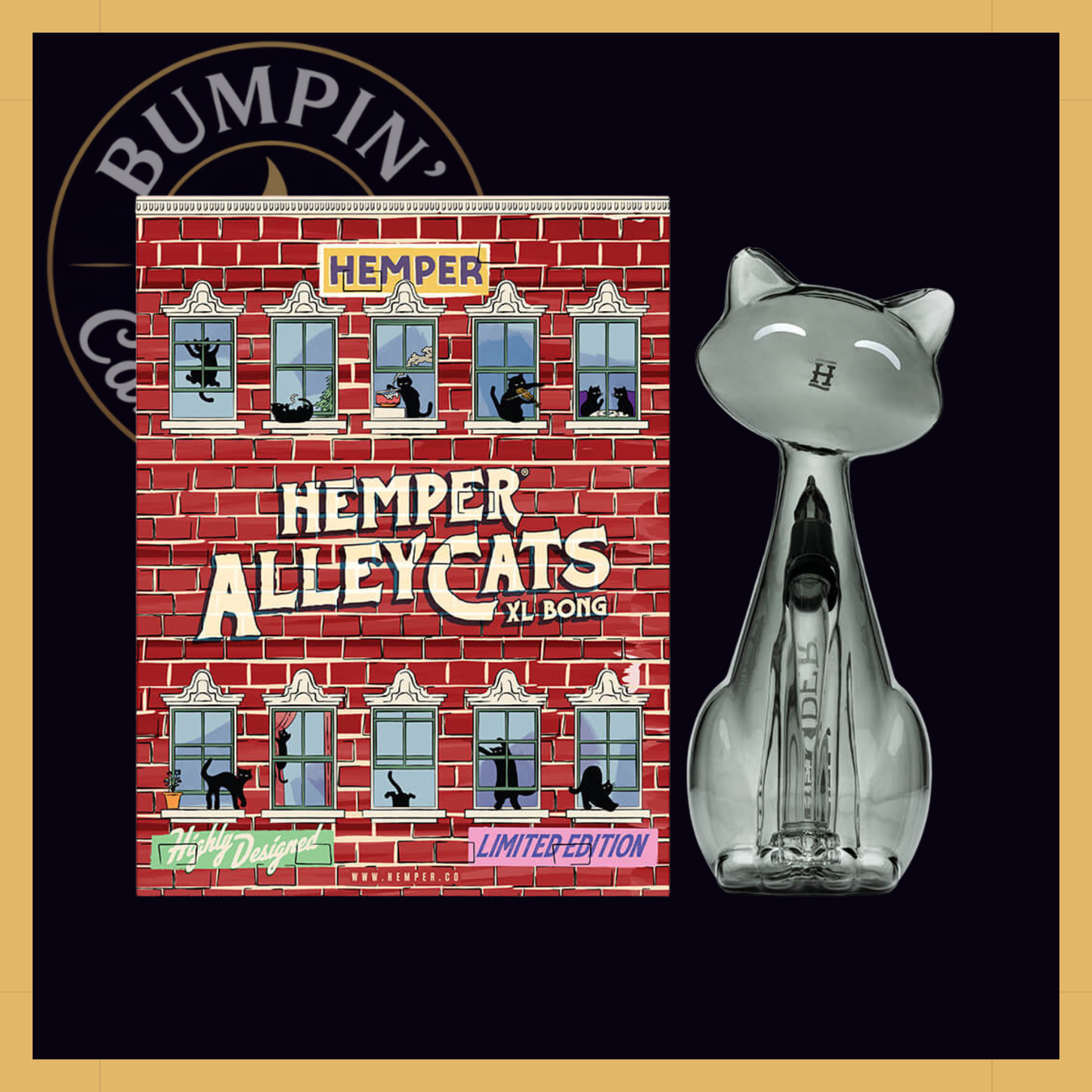 Alley Cats XL Glass | Hemper