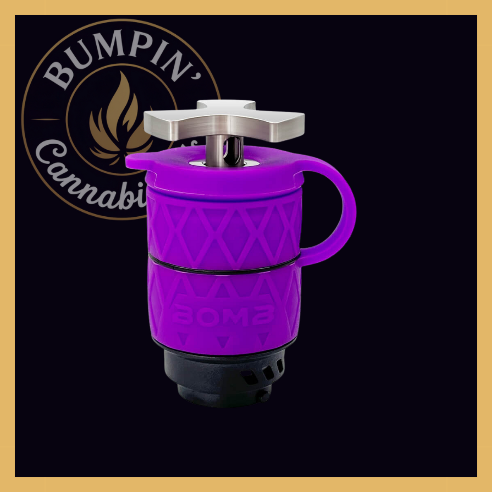 Bomb Erig Sykloud Atomizer ‒ 22 mm Deep Quick-Heat Ceramic Cup - Bumpin' Cann