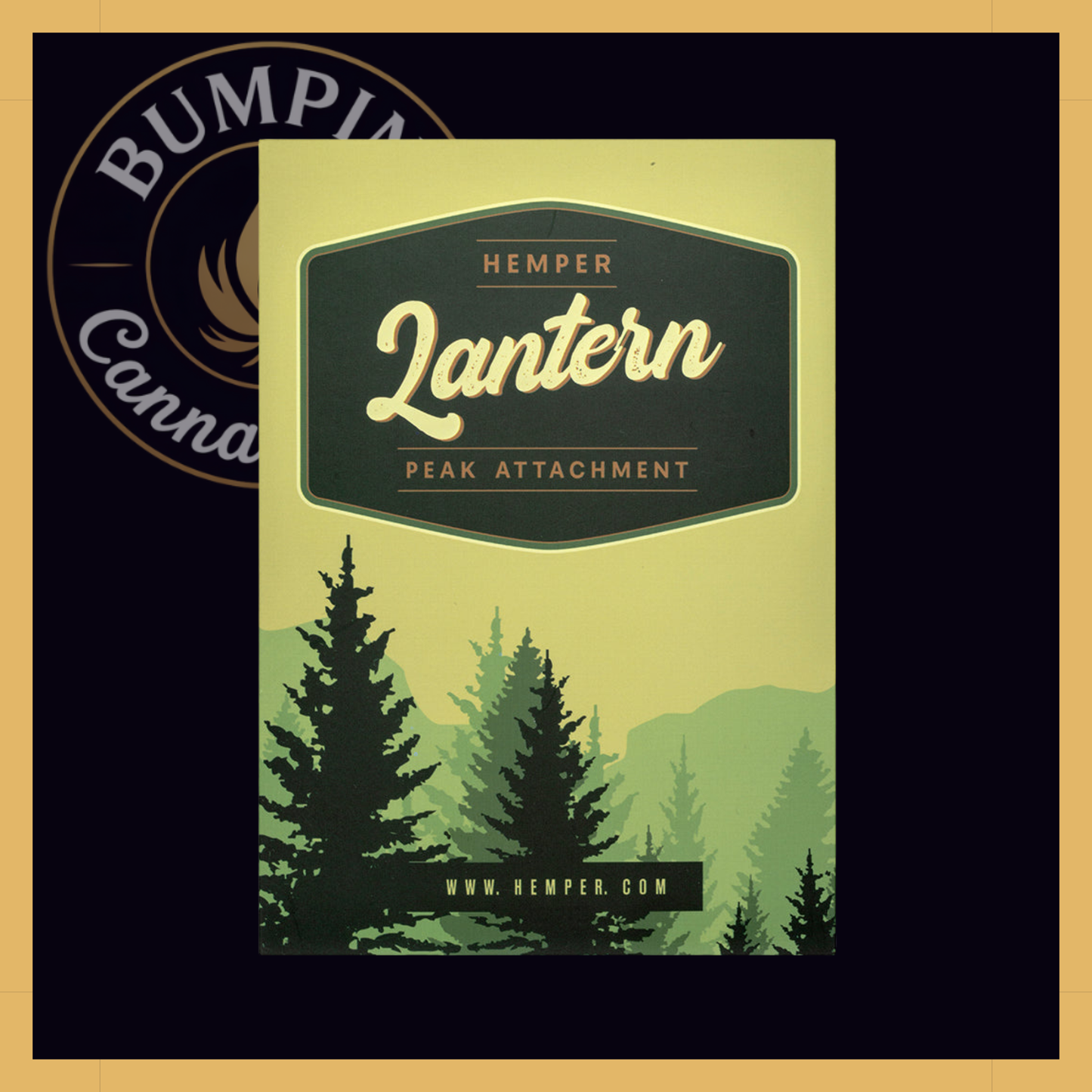 Bowlman Lantern Puffco Peak Top
