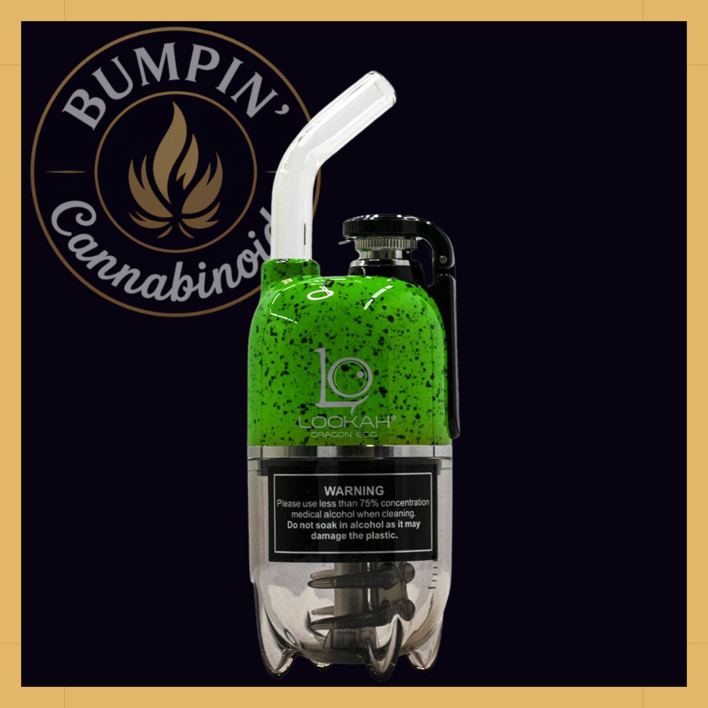Lookah Dragon Egg Spatter Edition | Portable E-Rig for Concentrates