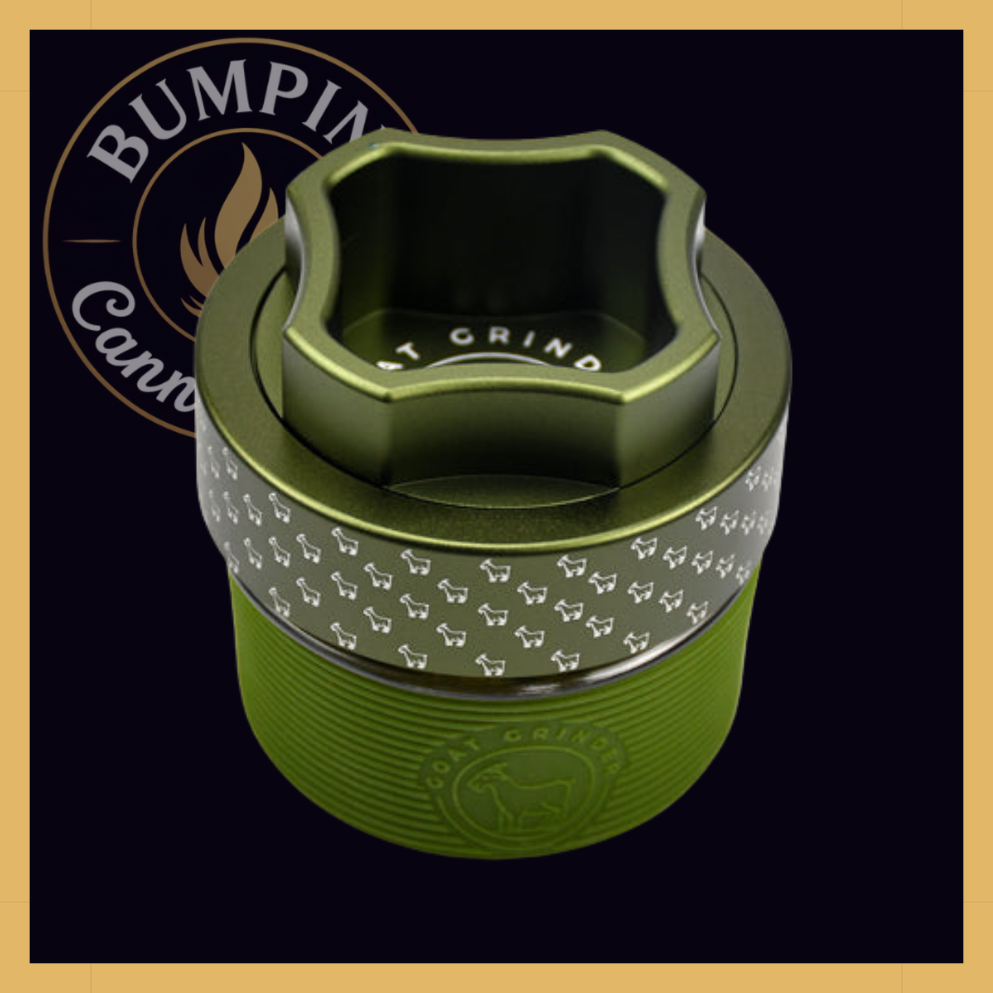 OG 4-Piece Aluminum Grinder (Repeat Pattern) - AITH v.I