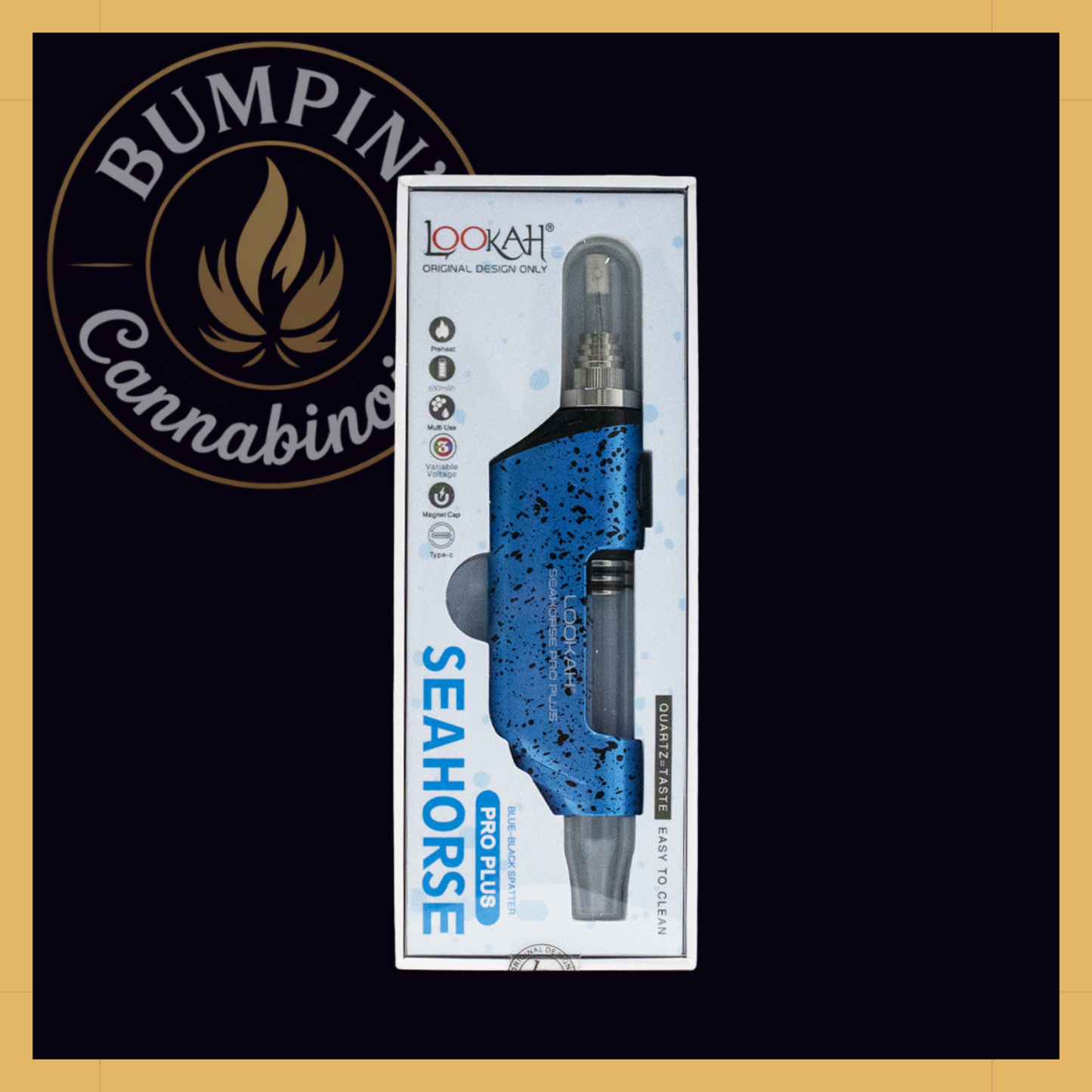 Seahorse Pro Plus Nectar Collector - Edition Spatter | Lookah