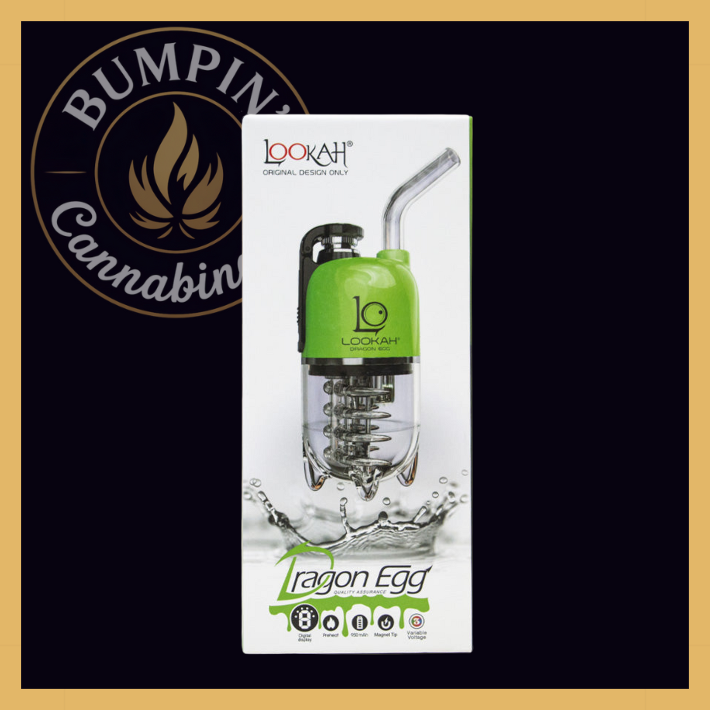 Lookah Dragon Egg | Portable E-Rig for Concentrates
